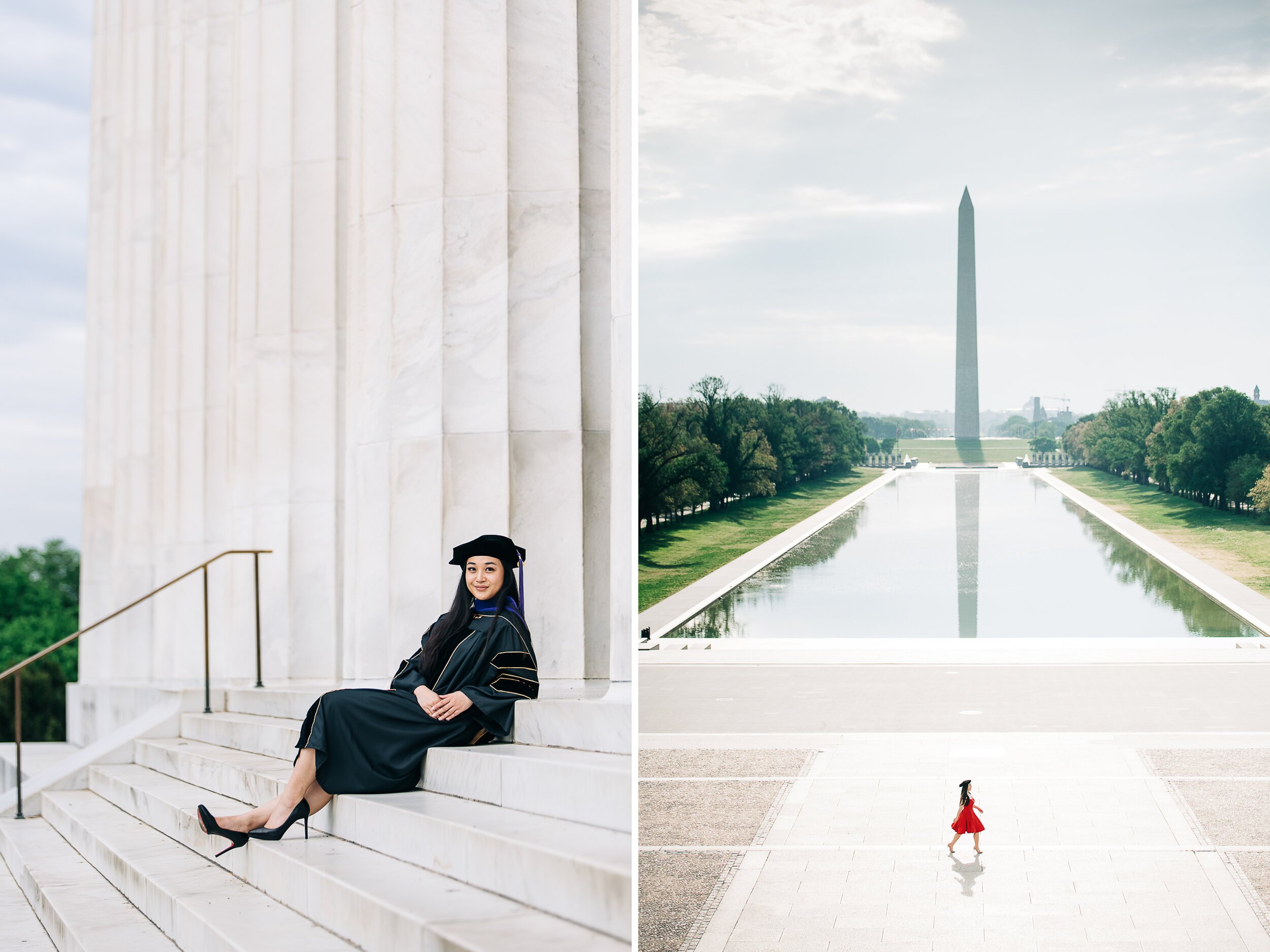 Lincoln Memorial photo shoot