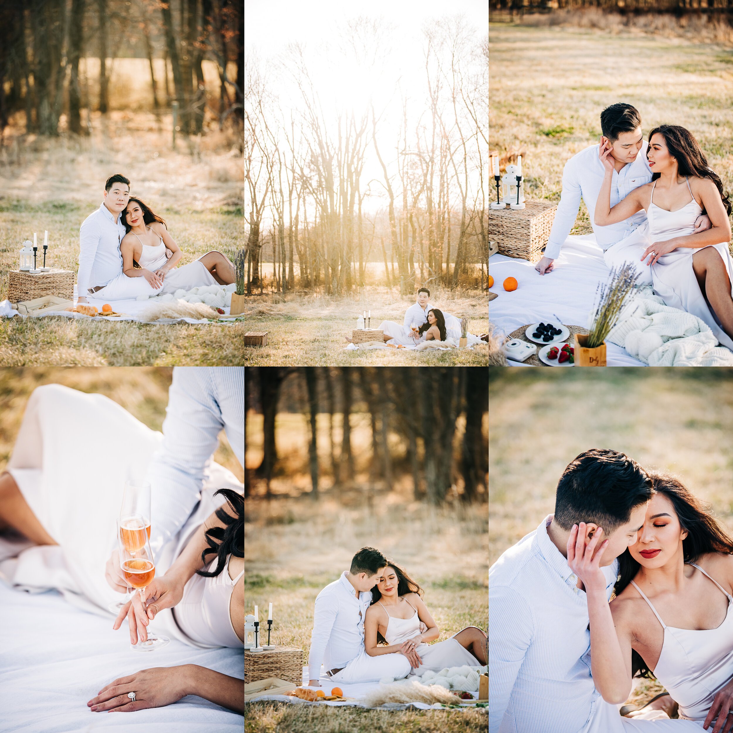 Engagement Session at Lone Oak Farm Brewing Company