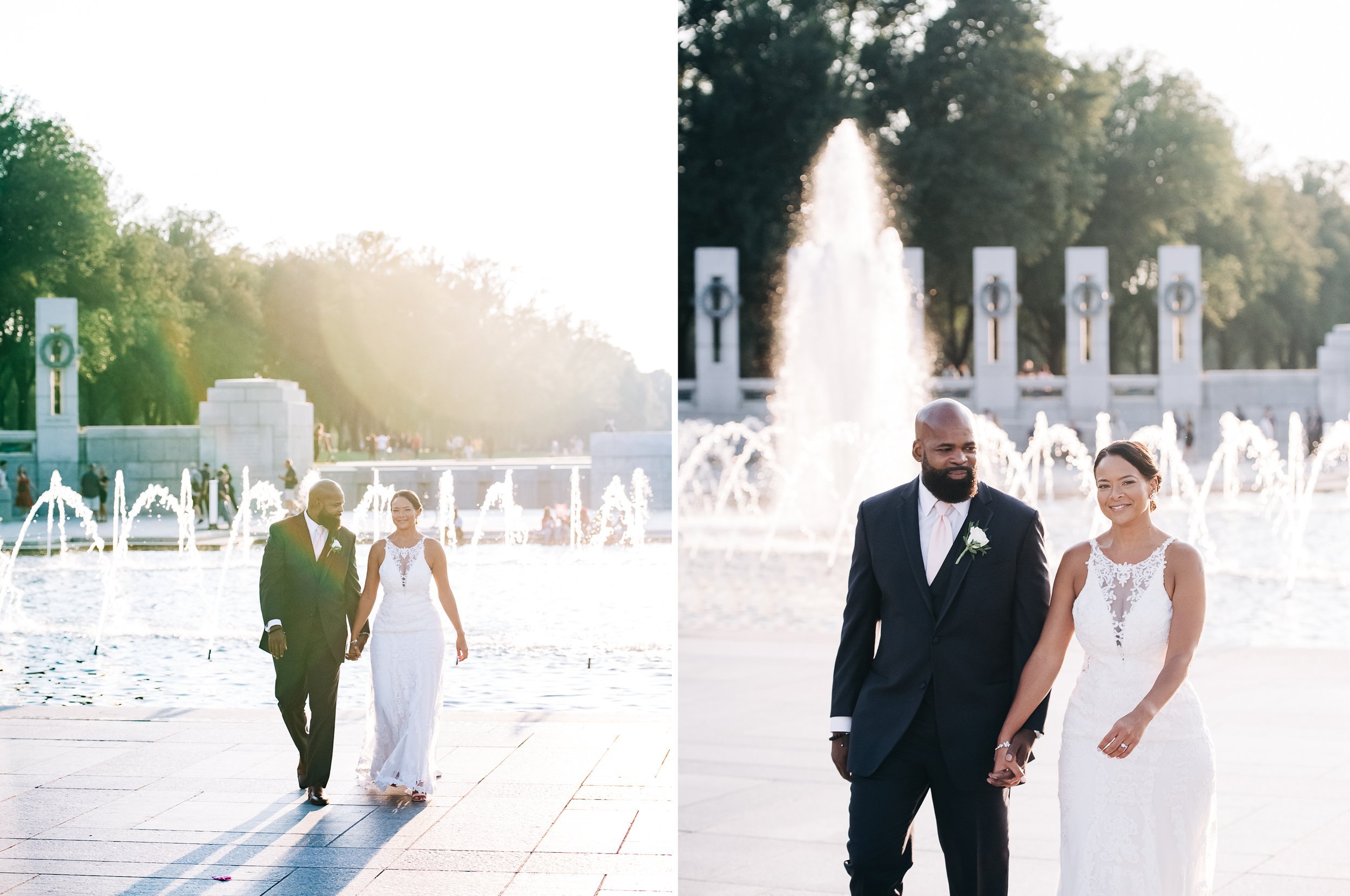 National Mall DC wedding photo 