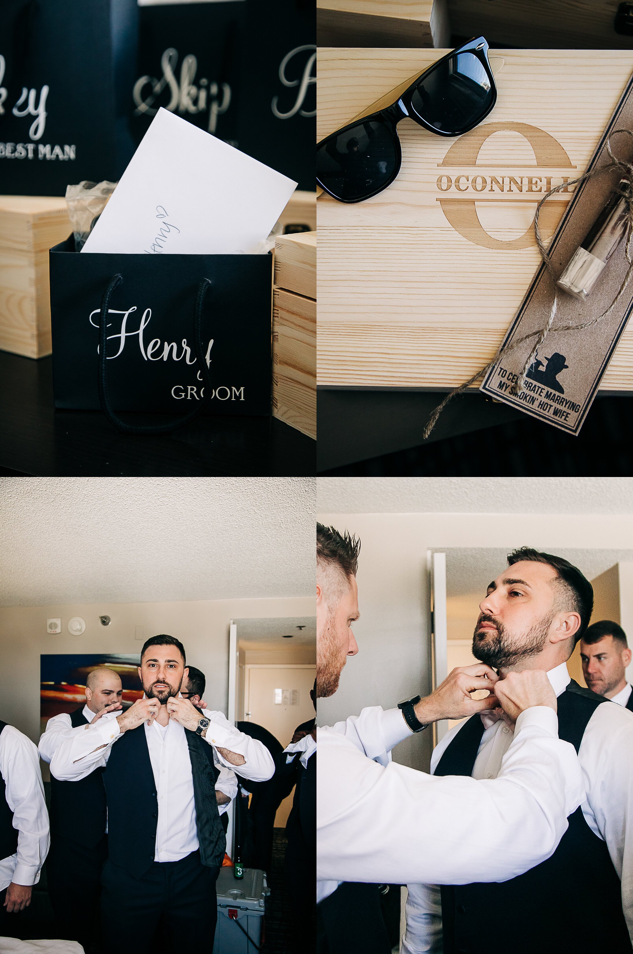  groom prep photography 