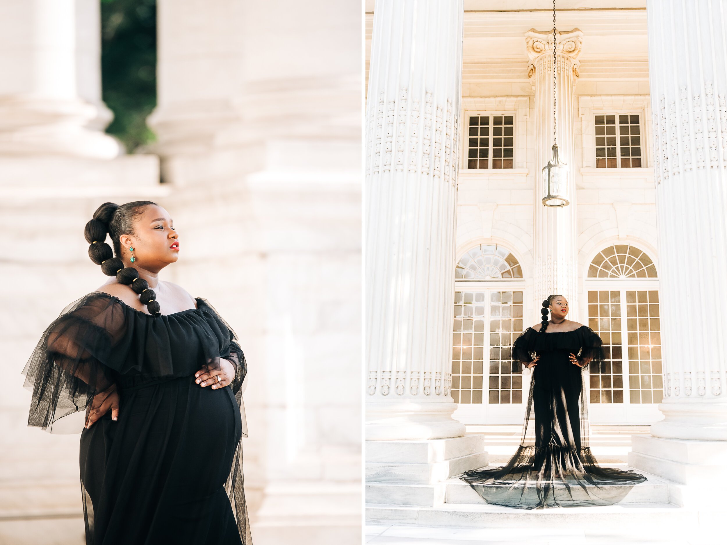 Maternity photos in DC