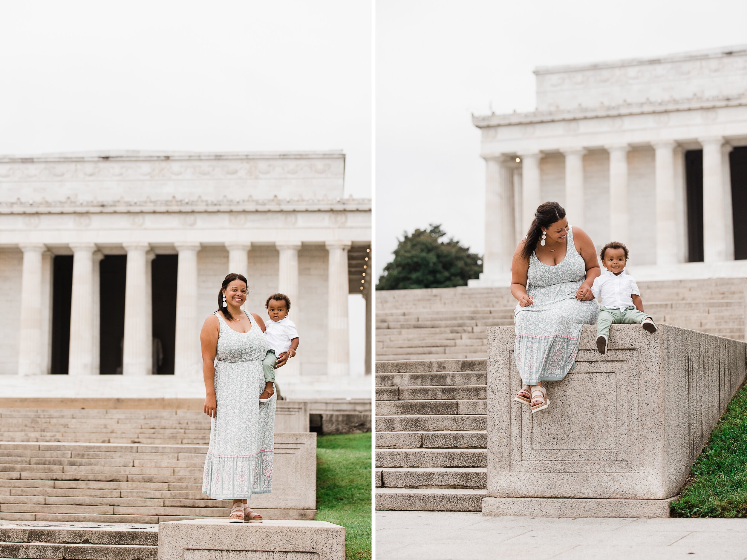 Lincoln Memorial photoshoot