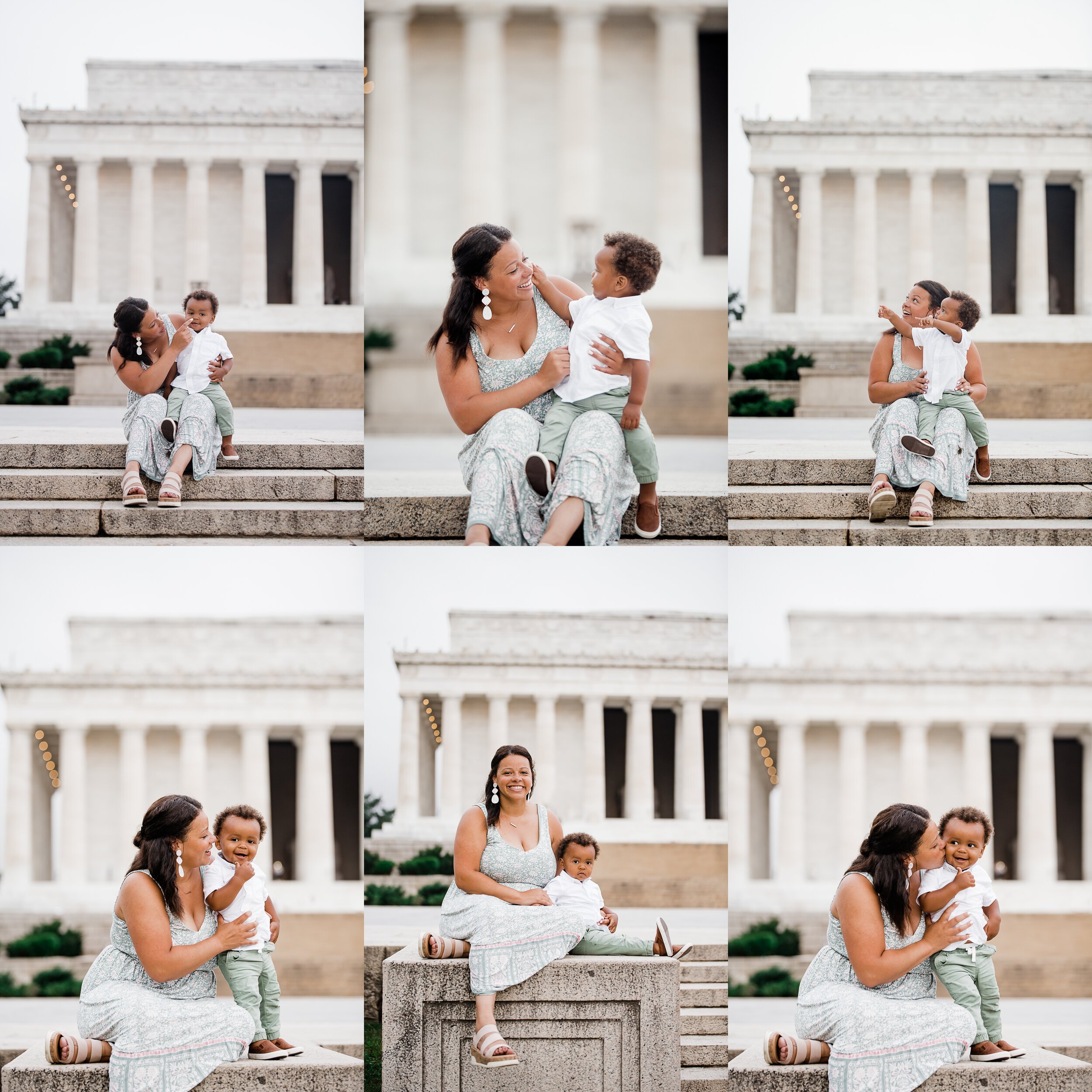 Lincoln Memorial photoshoot