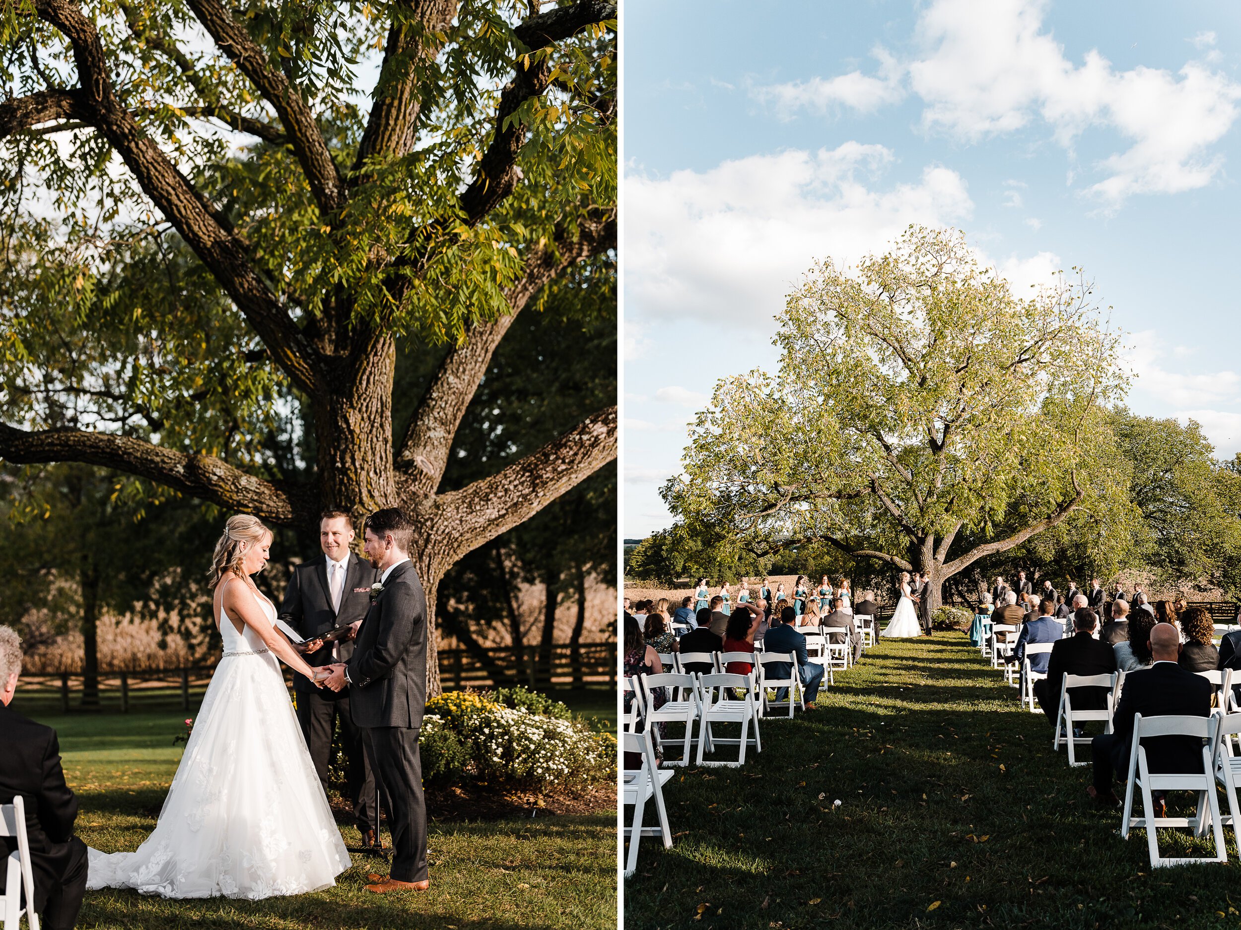  fall wedding photography in maryland 