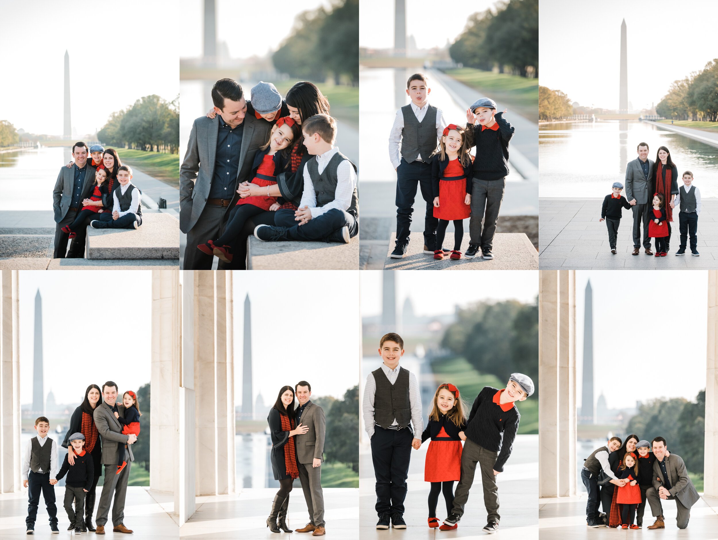 Washington Monument family photos