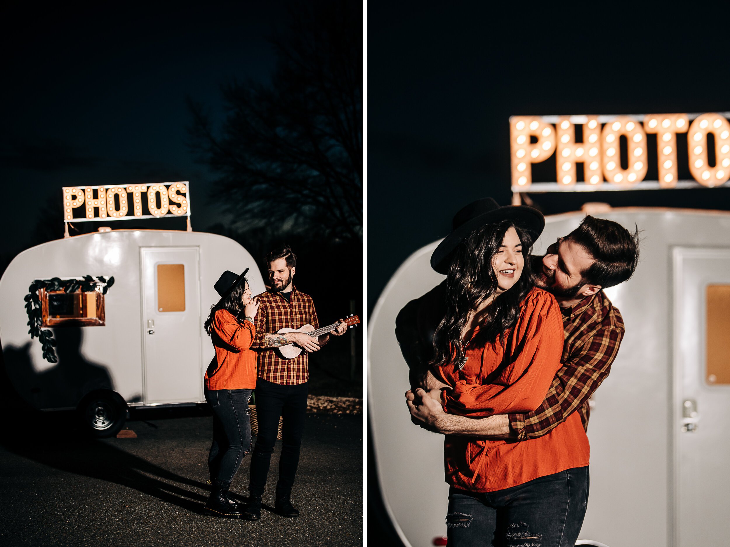 photobooth in the dark Maryland