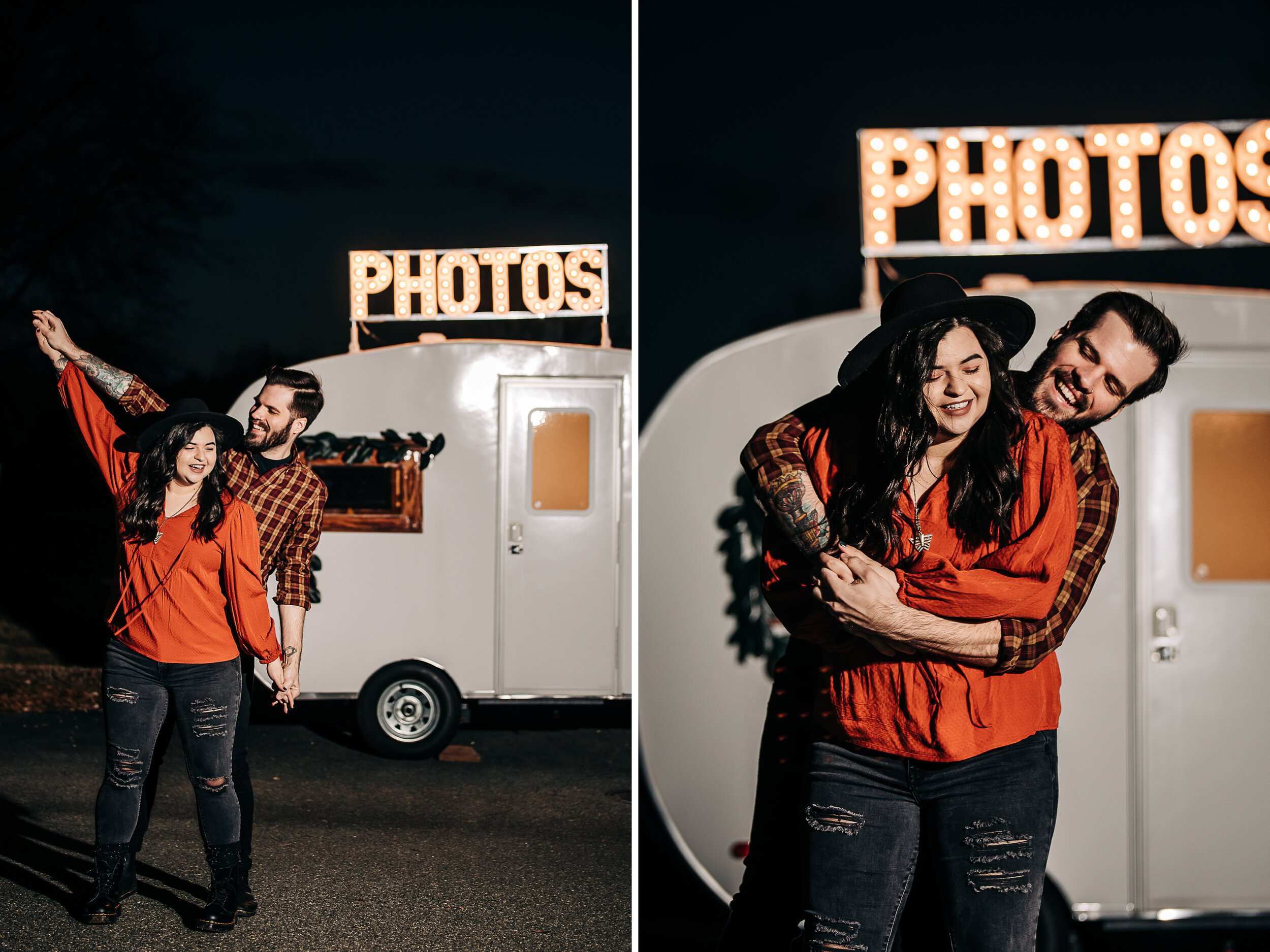 photobooth in the dark Maryland