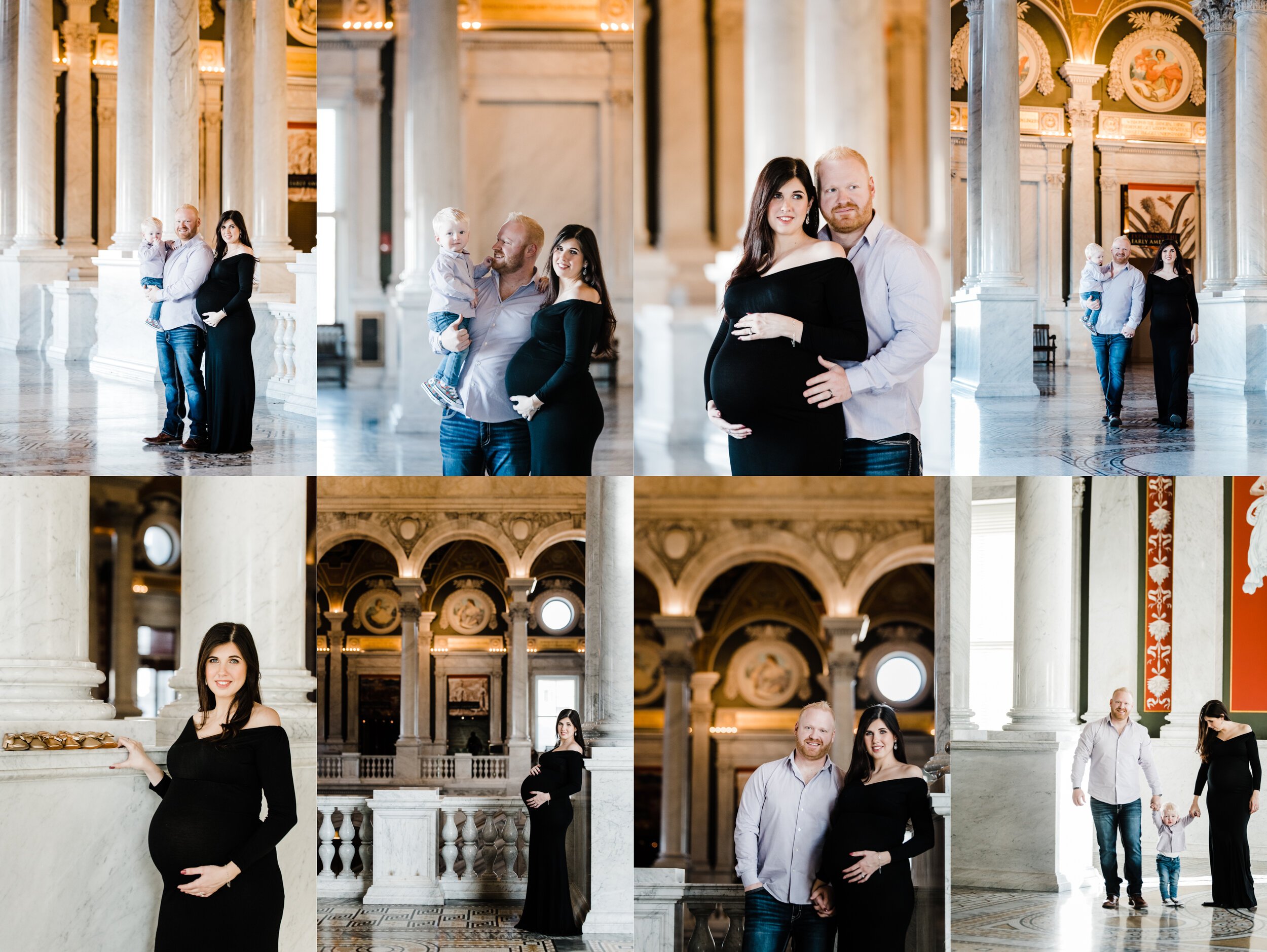 Maternity photo shoot in Washington DC