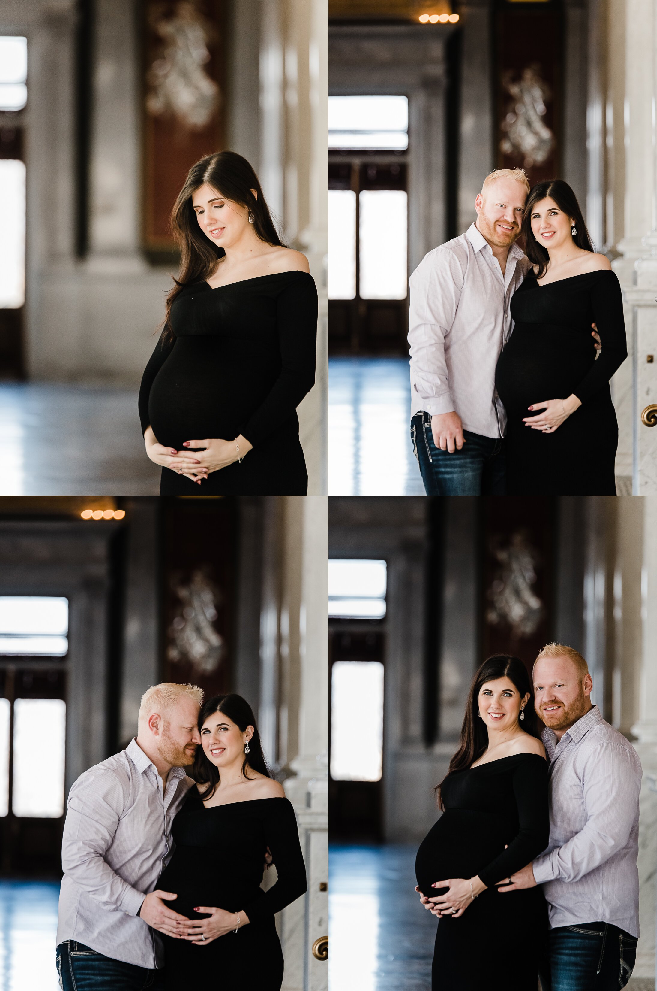 Maternity photo shoot in Washington DC