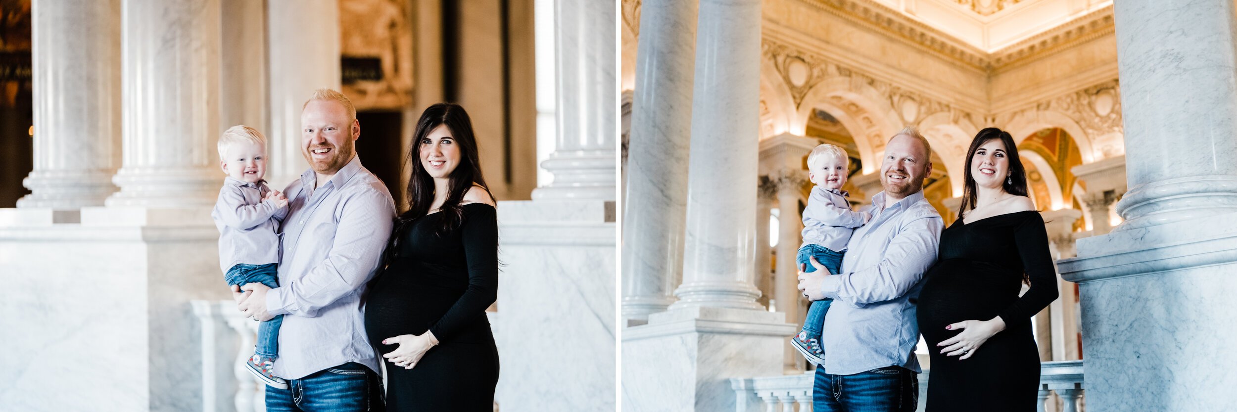 Maternity photo shoot in Washington DC
