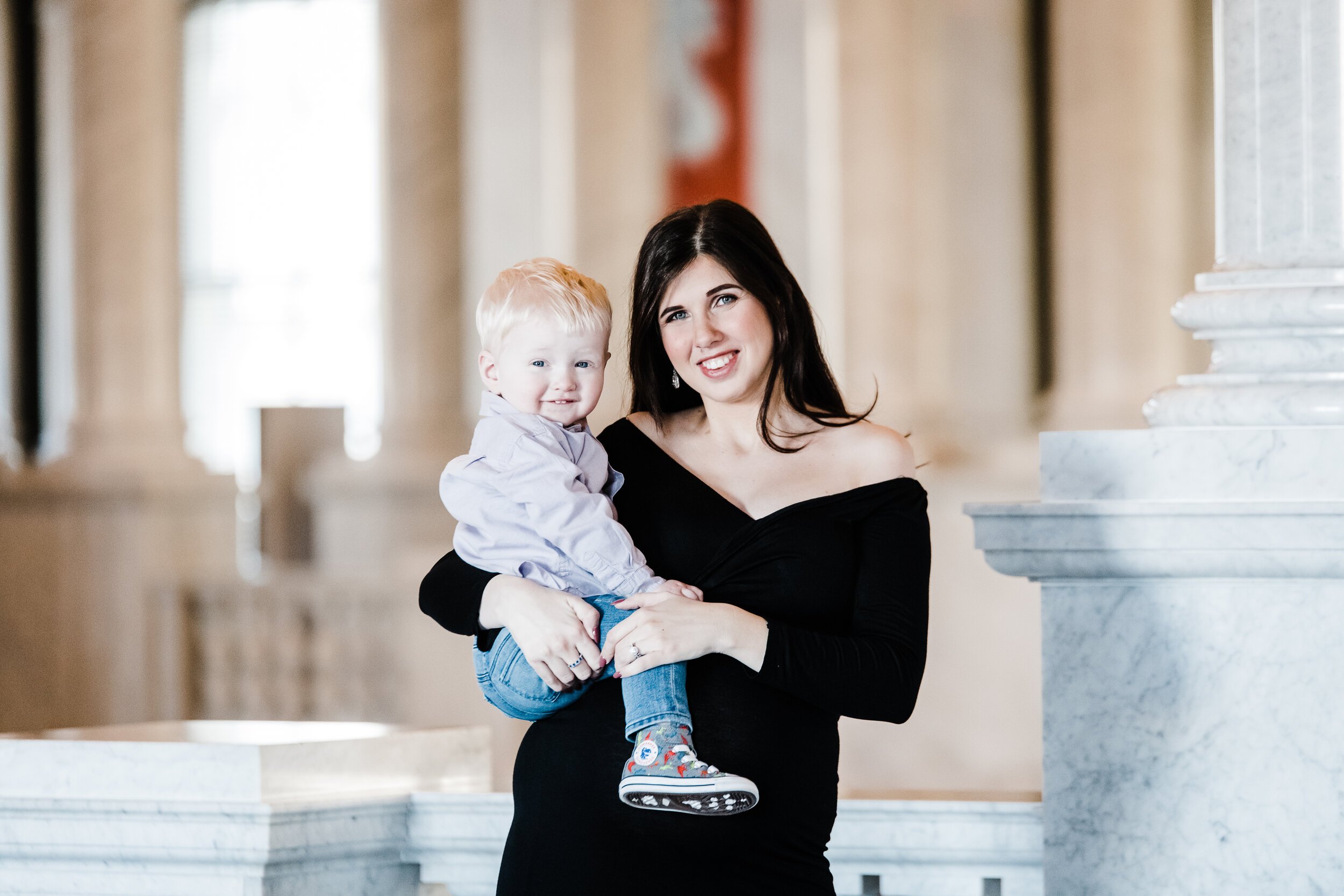 Maternity portraits in Washington DC