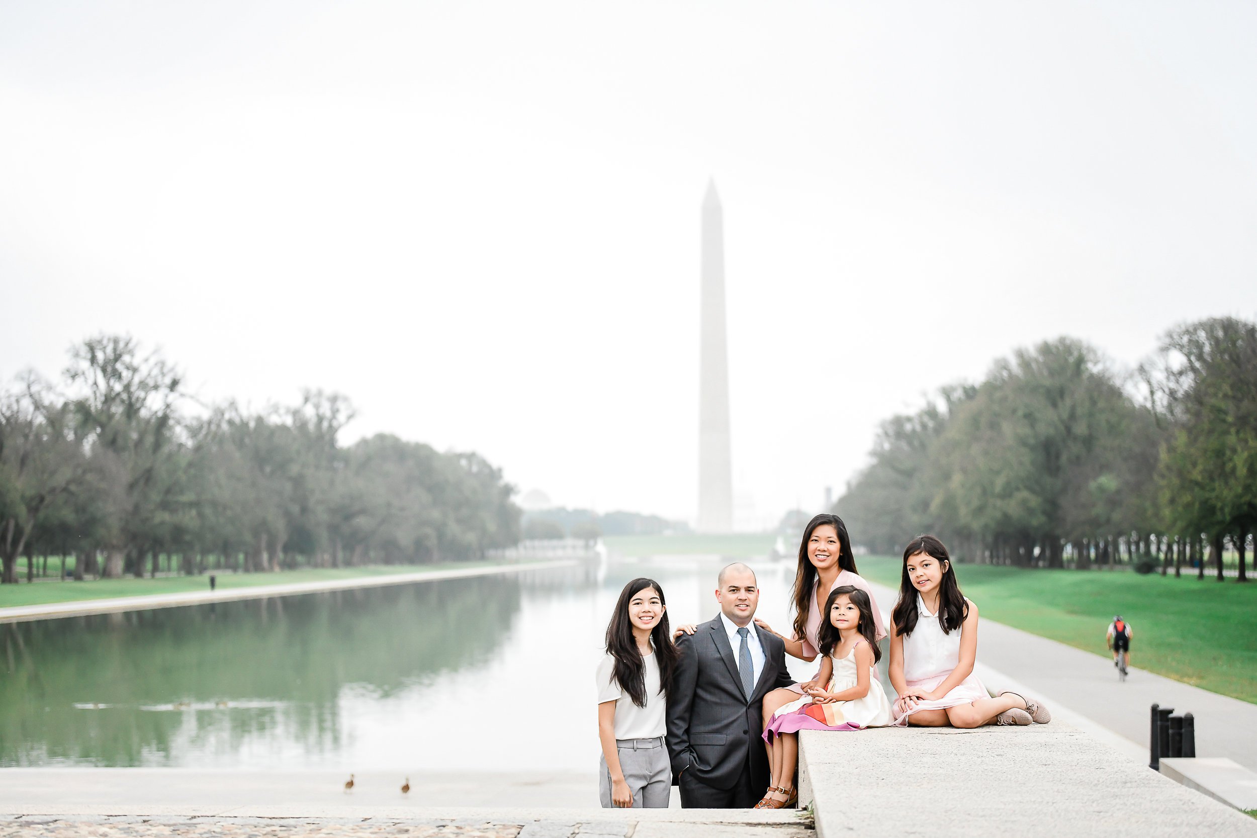 family photography at the national mall