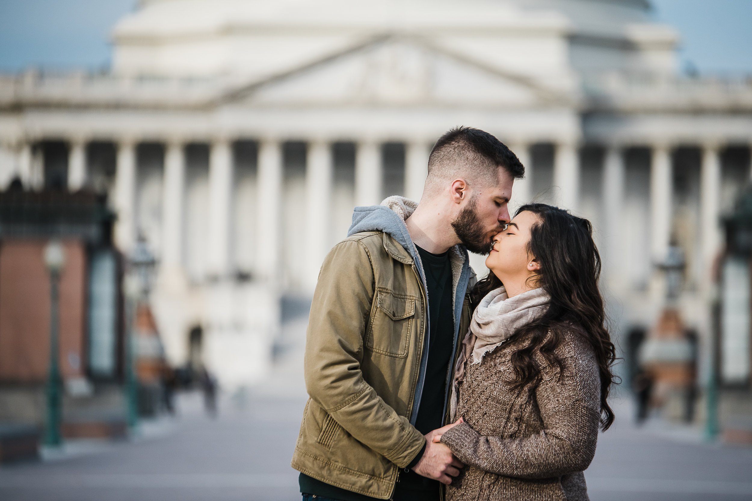 Adventure session in DC - Capitol Hill photo shoot