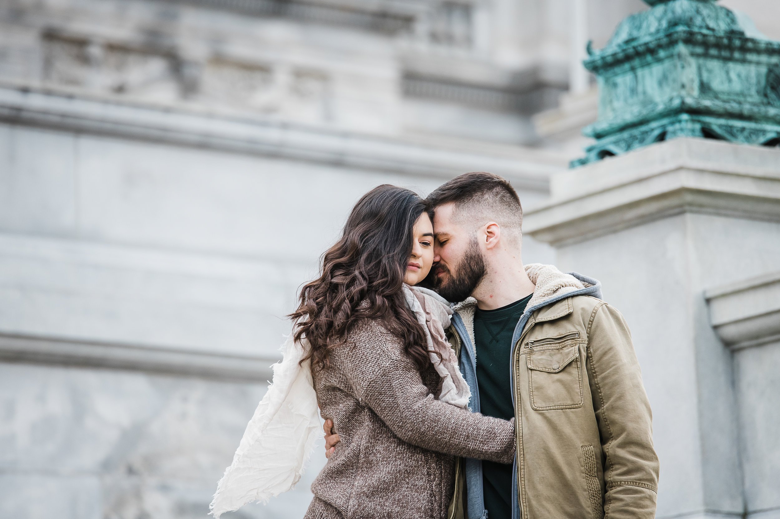 Adventure session in DC - Capitol Hill photo shoot