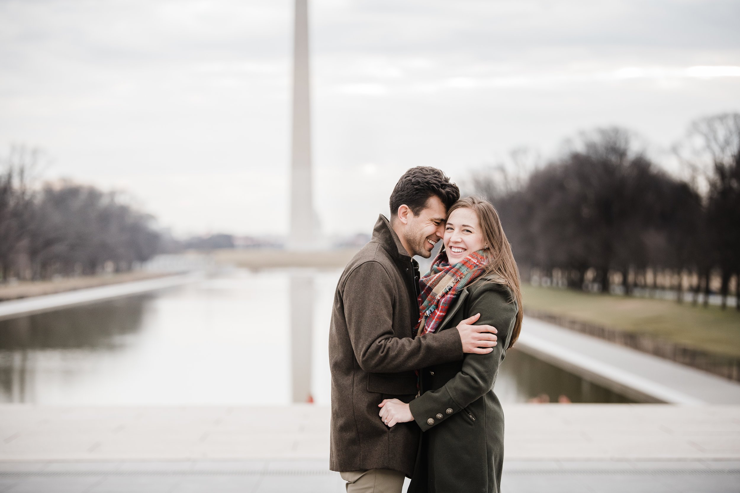 Couple at the National Mall