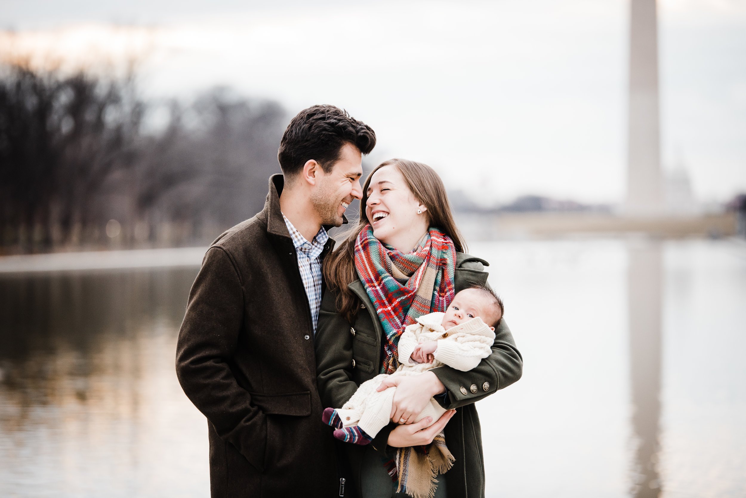 Family photography at the National Mall