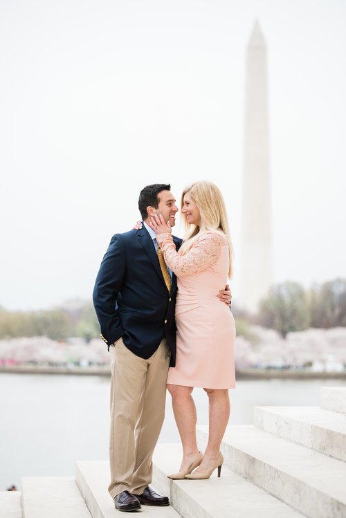 Cherry Blossom Photography at Jefferson Memorial