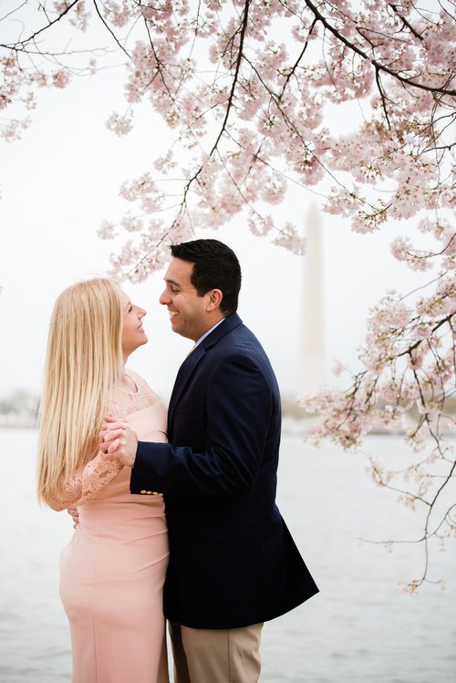 Cherry Blossom Photography at Jefferson Memorial