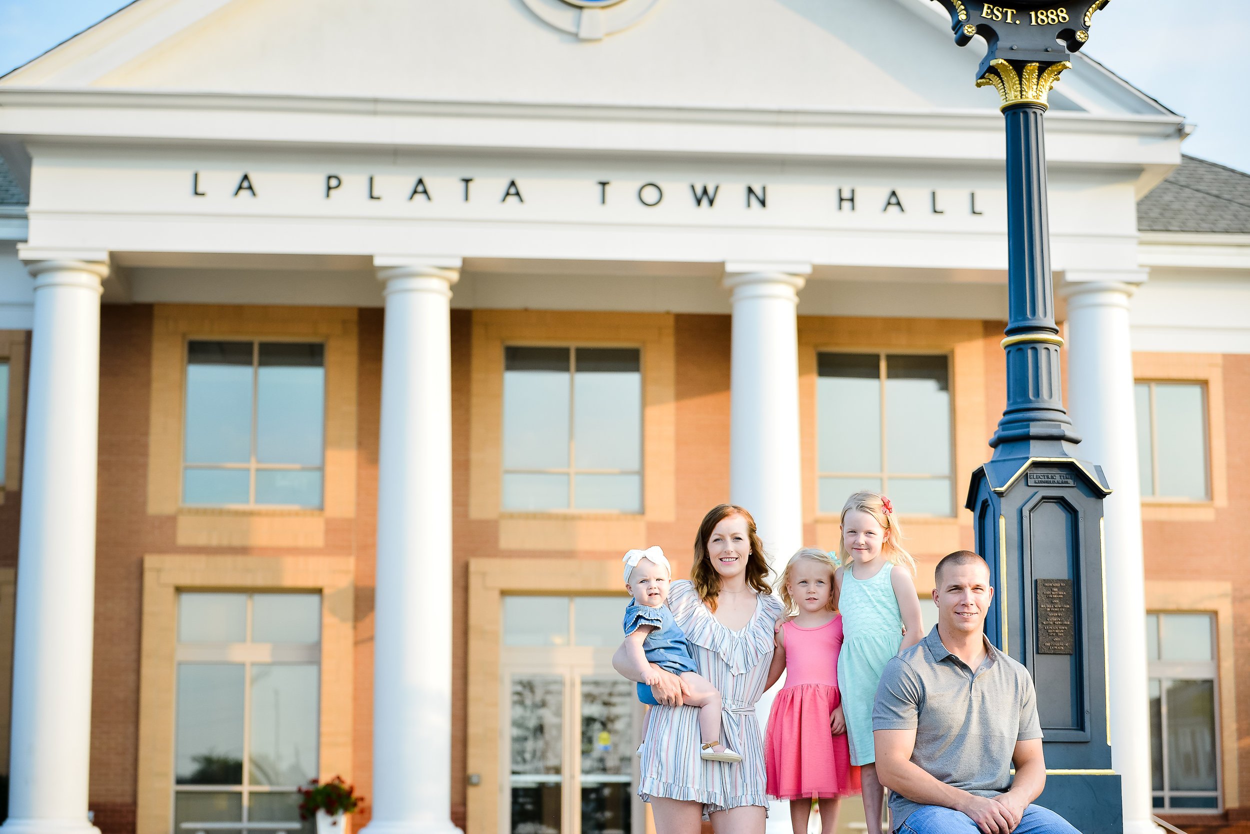 La Plata Town Hall MD Family Photo Session by DCP