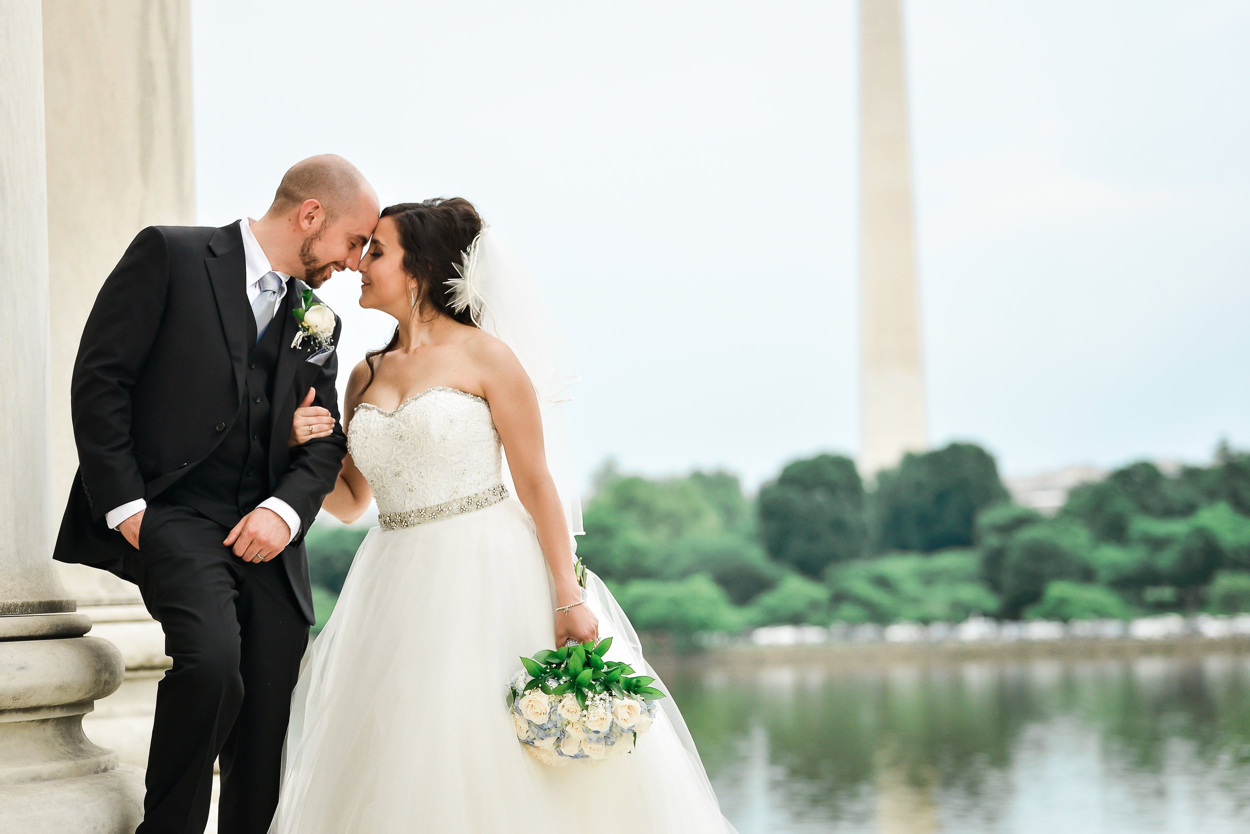 Jefferson Memorial Wedding Photography Washington DC 