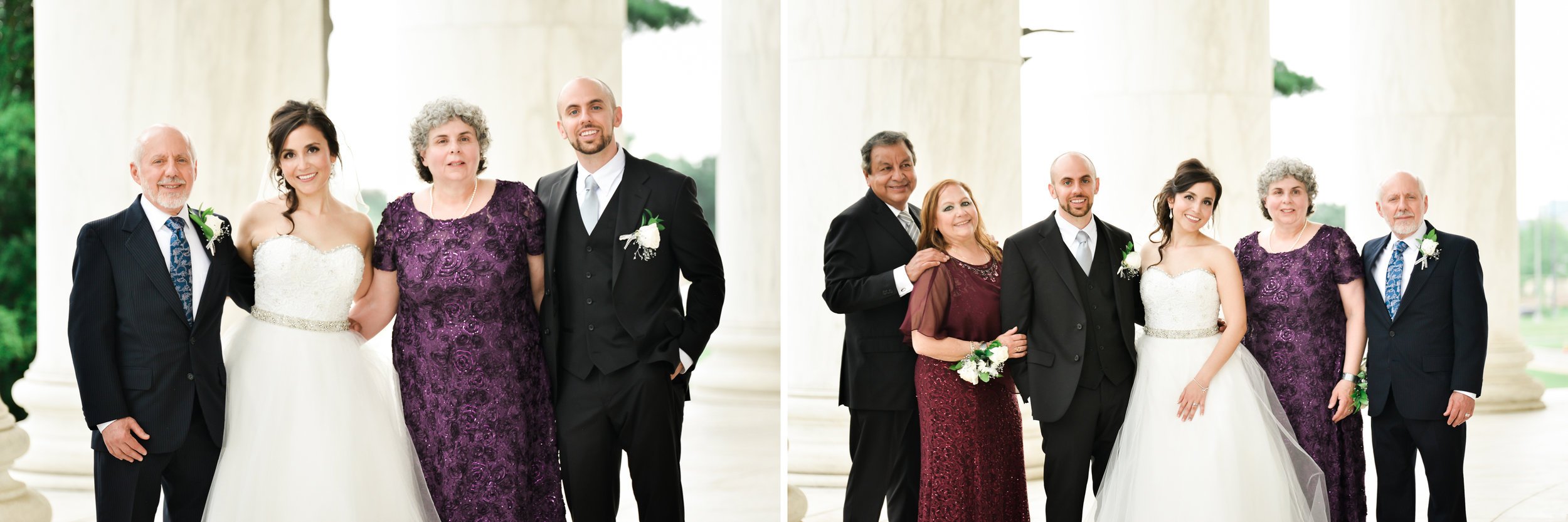 Jefferson Memorial Wedding Photography