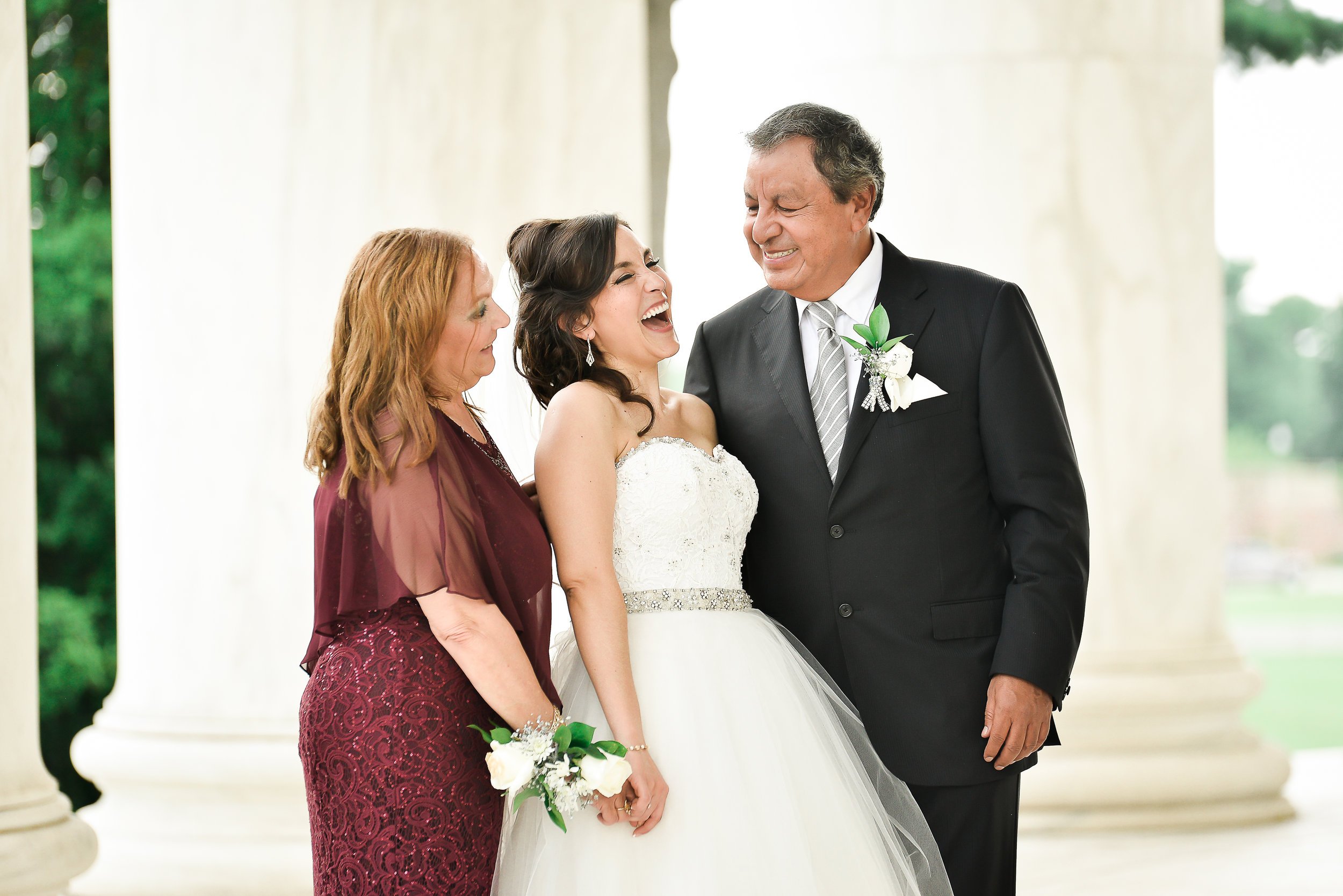Jefferson Memorial Wedding Photography