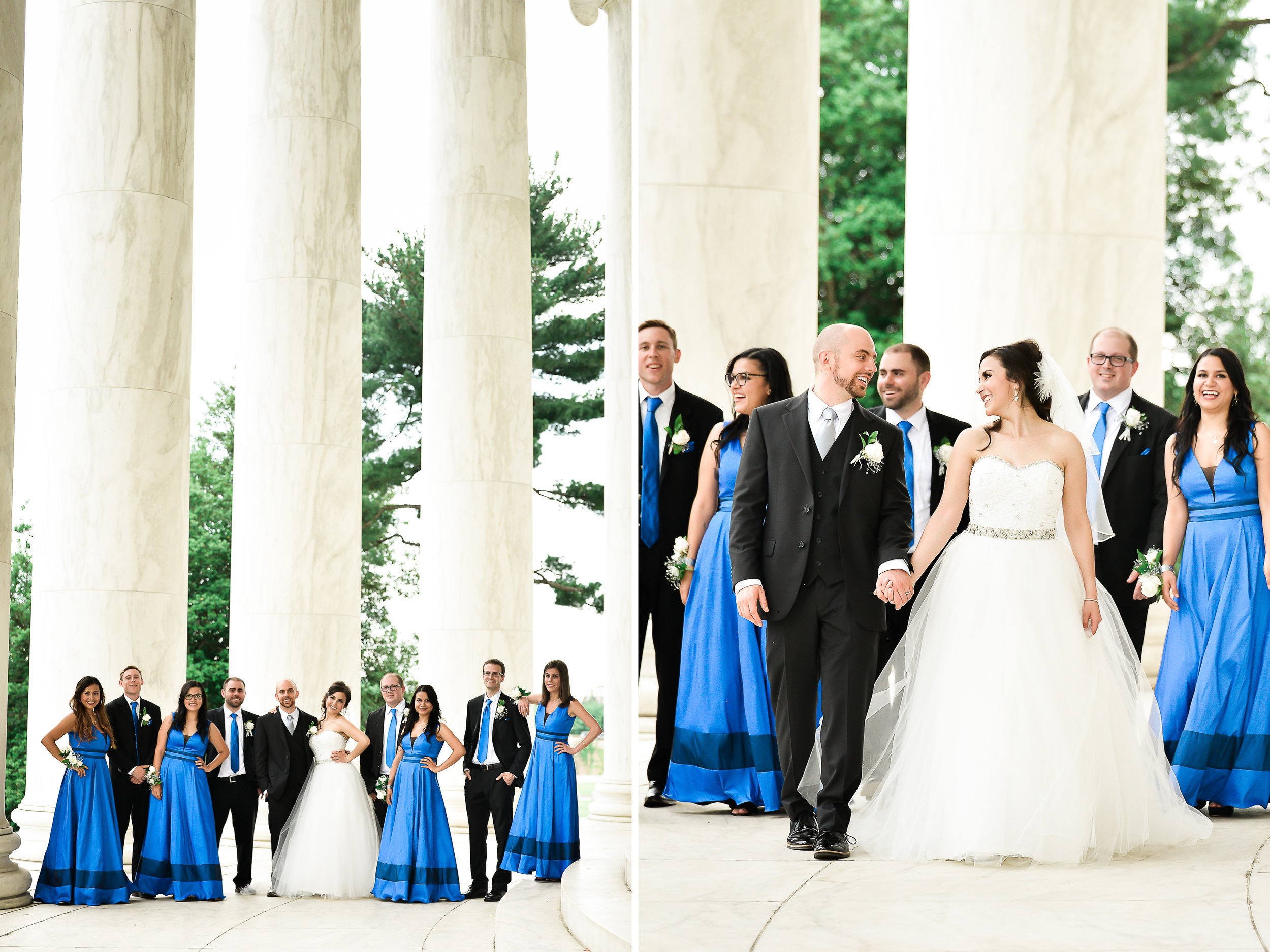 Jefferson Memorial Wedding Photography