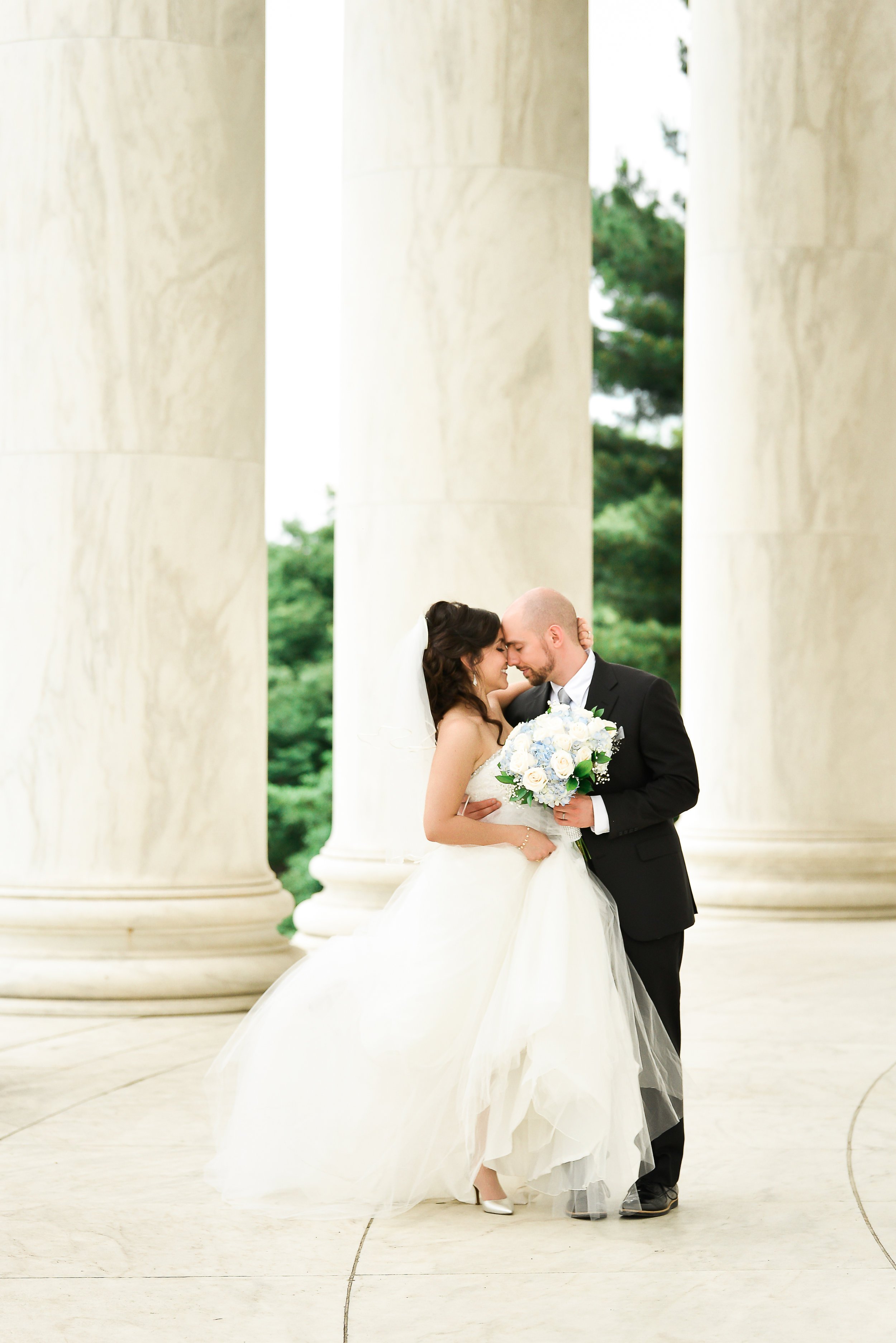 Jefferson Memorial Wedding Photography Washington DC 