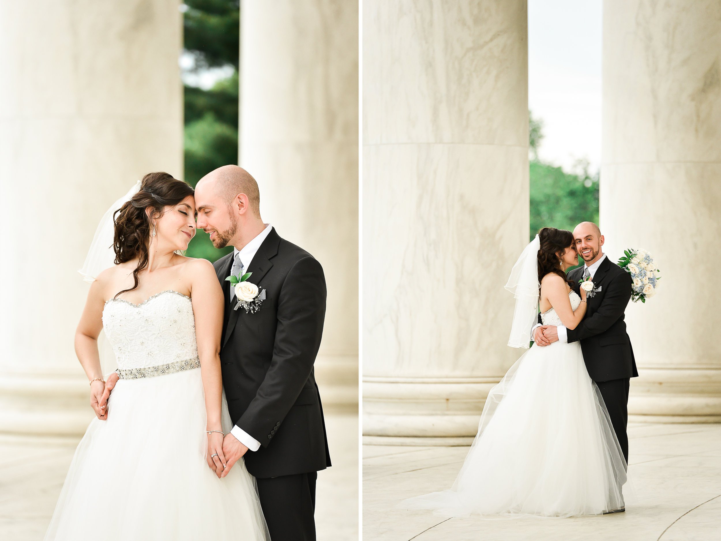 Wedding at Jefferson Memorial Washington DC 