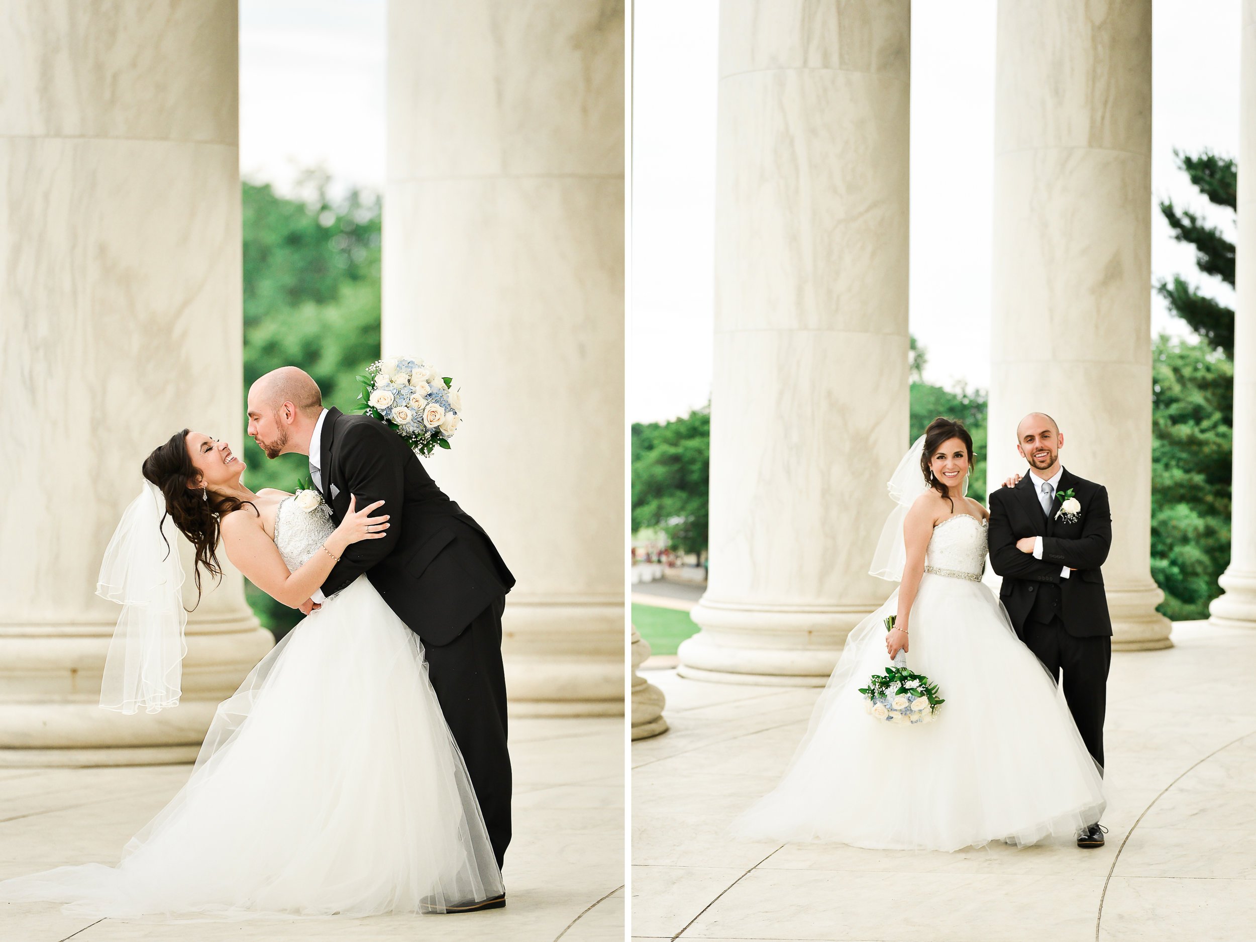 Wedding at Jefferson Memorial Washington DC 