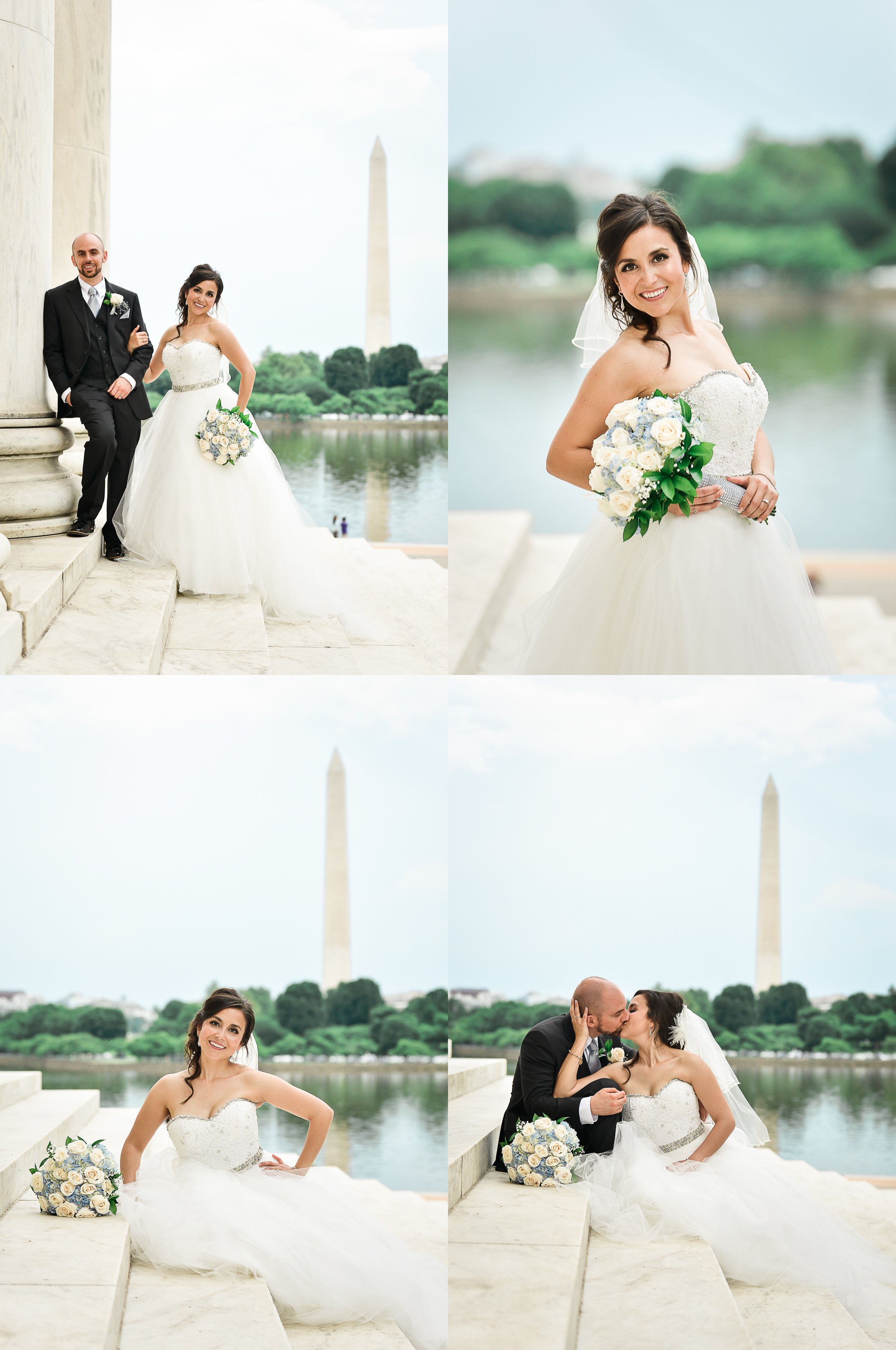 Jefferson Memorial Wedding Photography Washington DC 