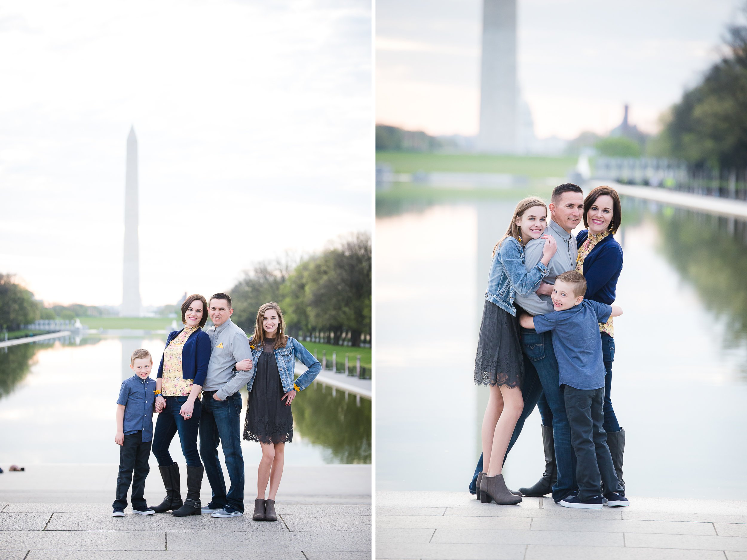 National Mall Adventure Photo Session in Washington DC 