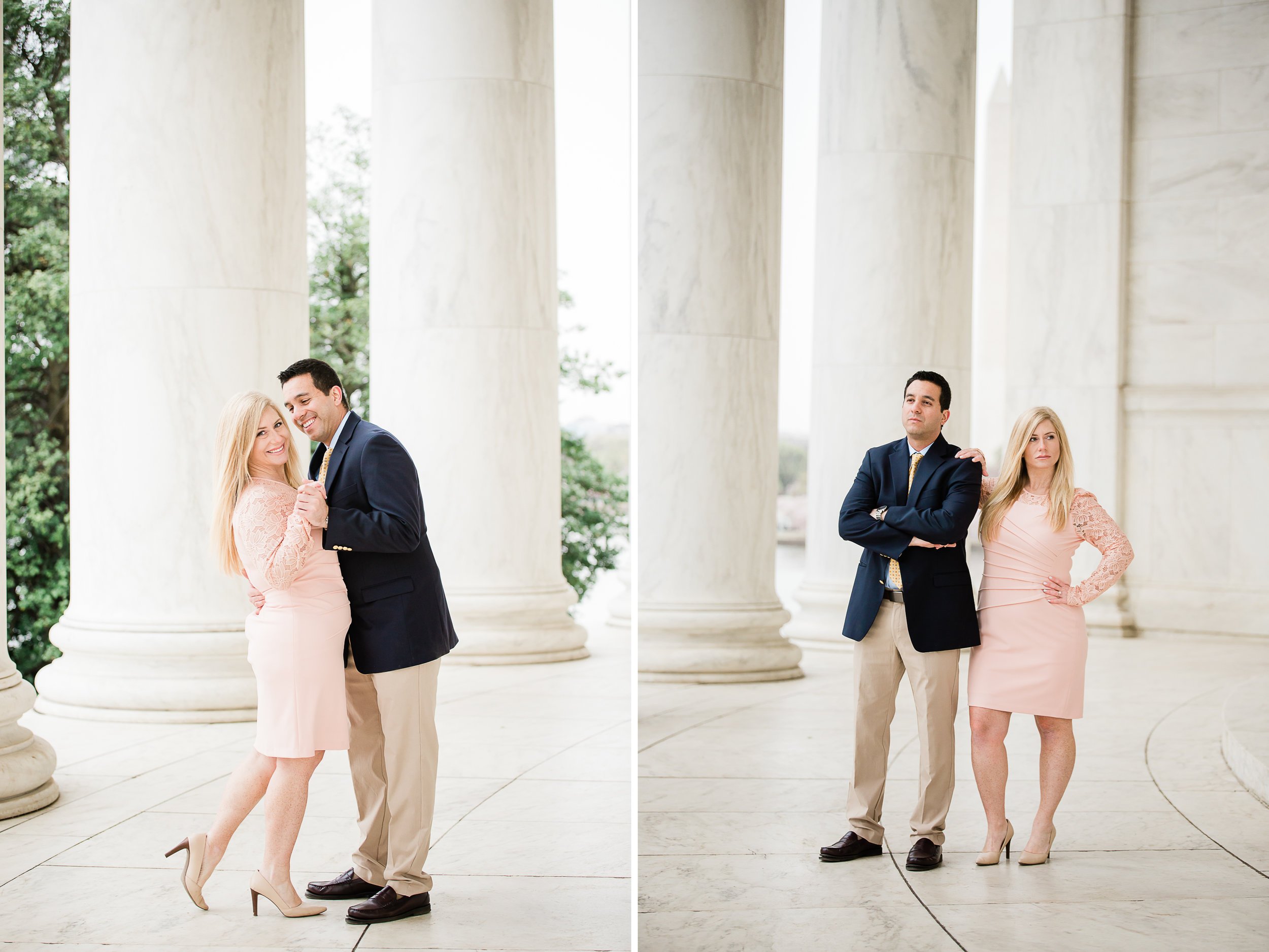 Engagement Photo Shoot in Washington DC with Cherry Blossoms