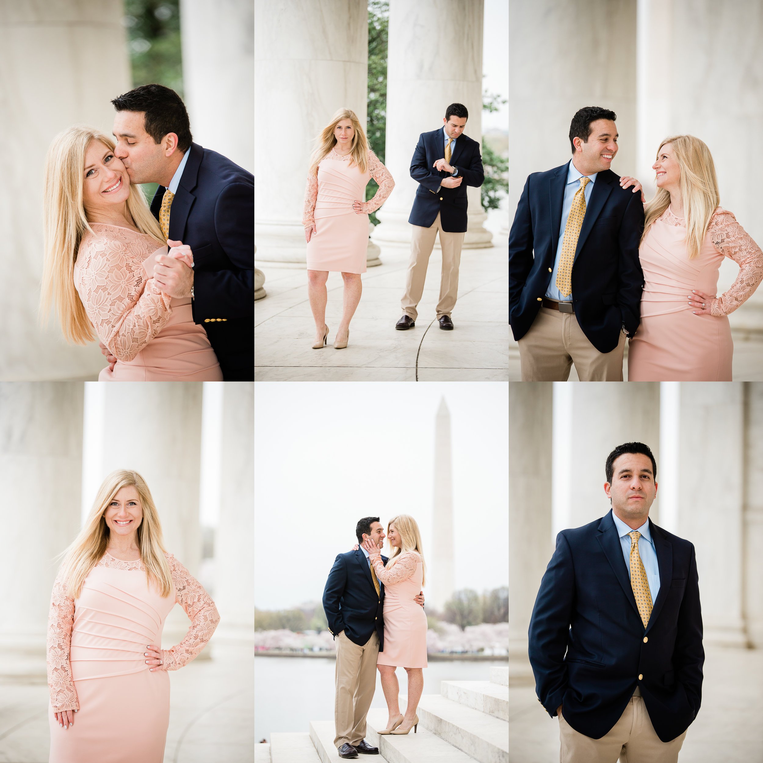 Engagement Photo Shoot in Washington DC with Cherry Blossoms