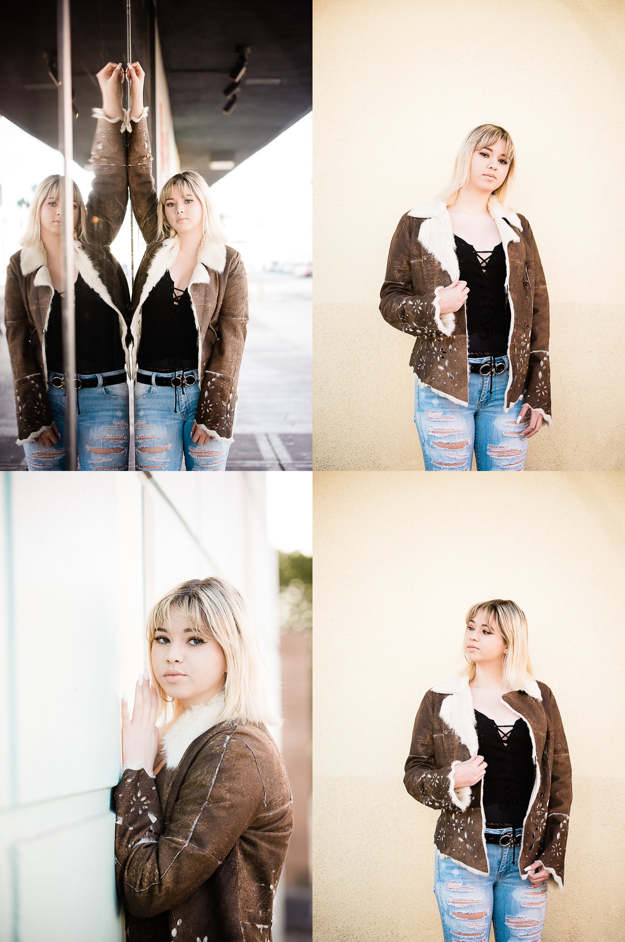 Teen portraits in downtown Las Vegas