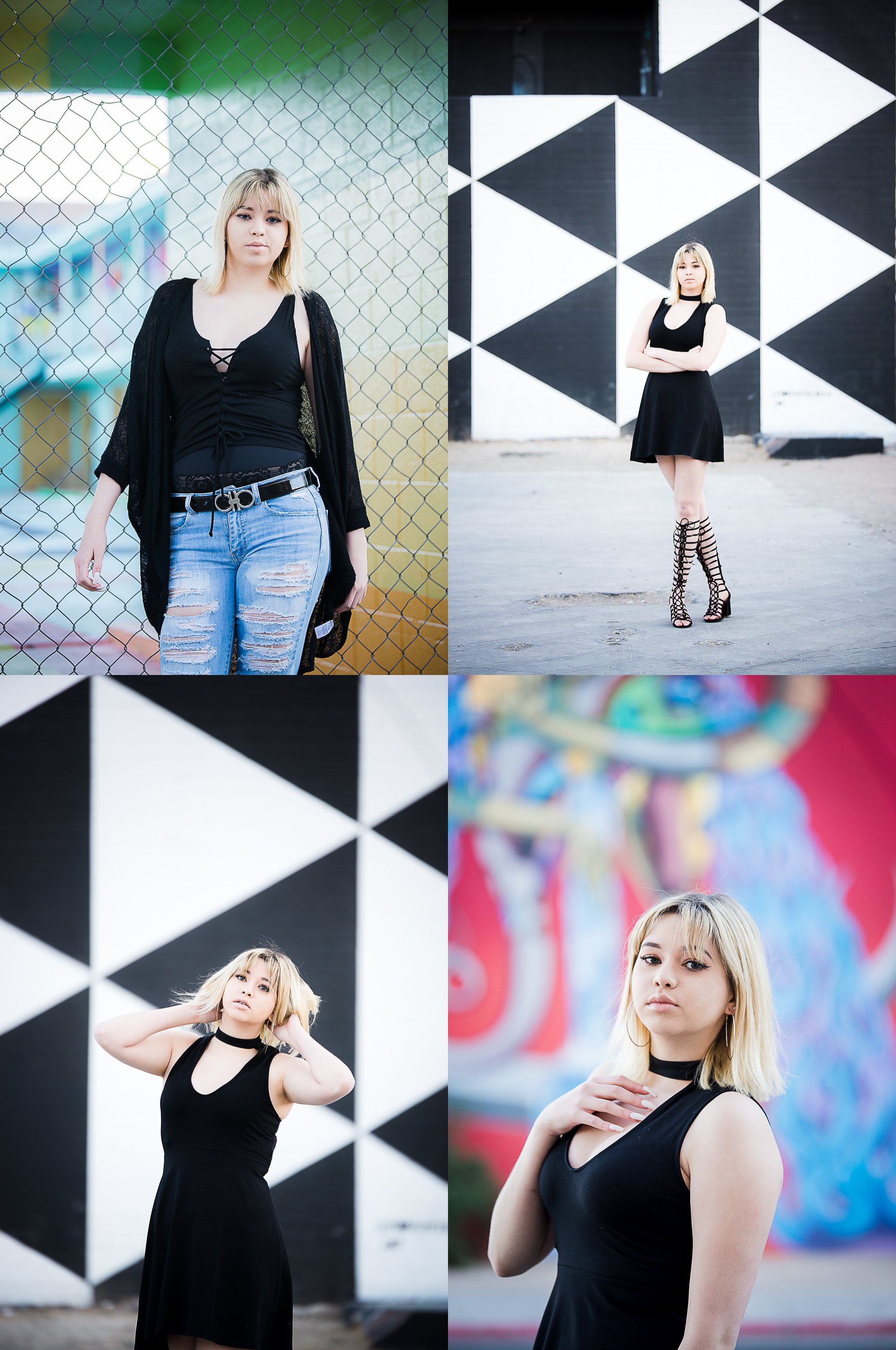 Senior Photoshoot in Downtown Las Vegas