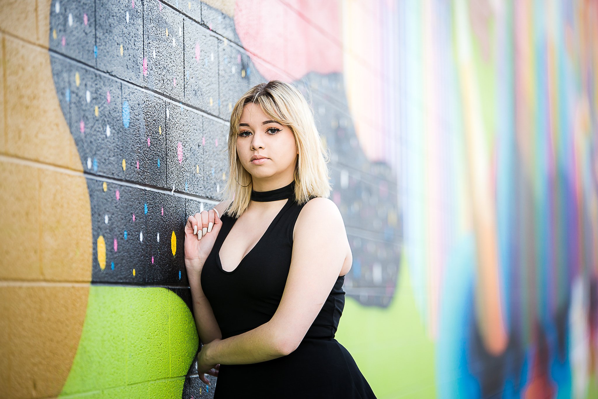 Senior Photoshoot in Downtown Las Vegas