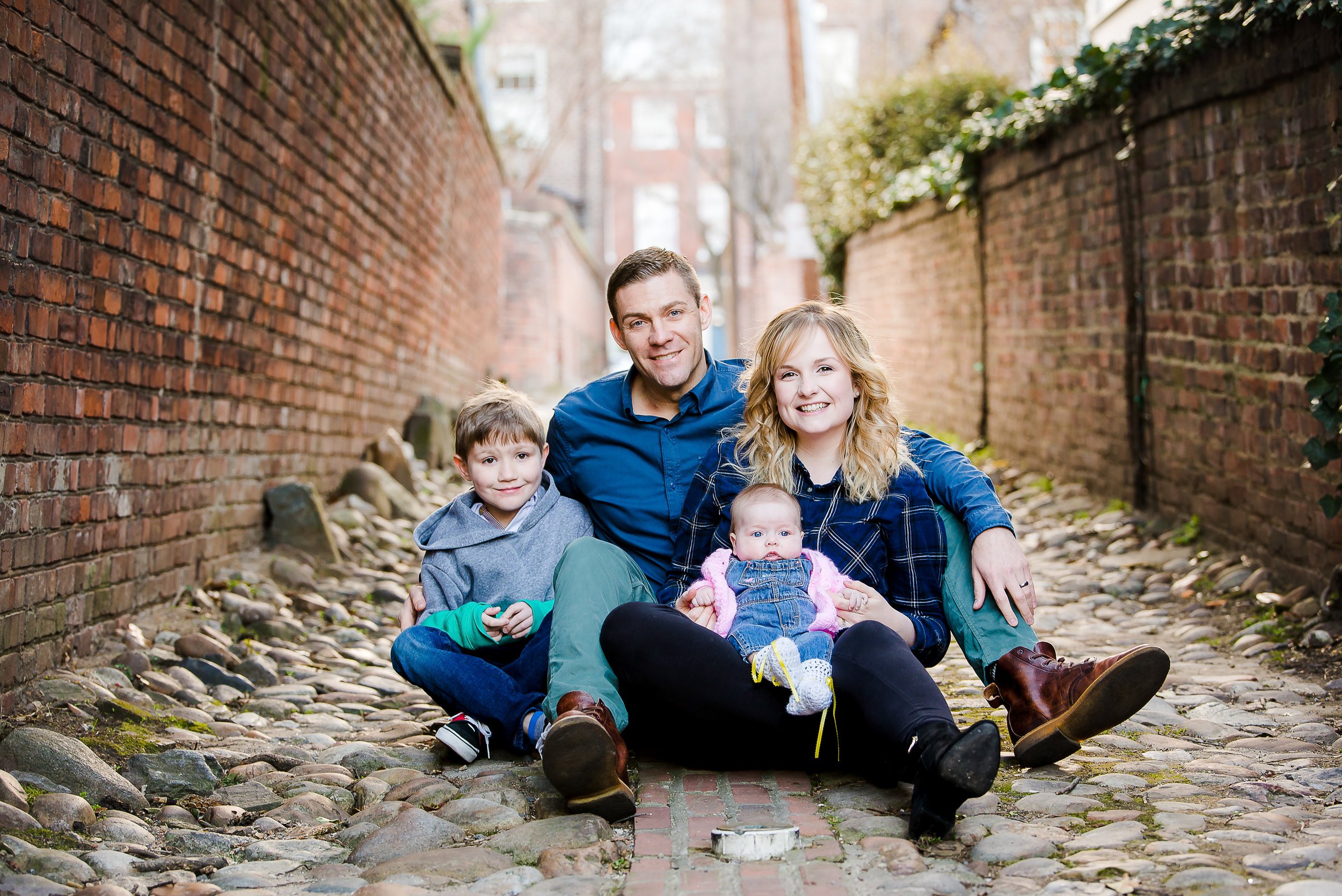 Old Town Alexandria VA family photography