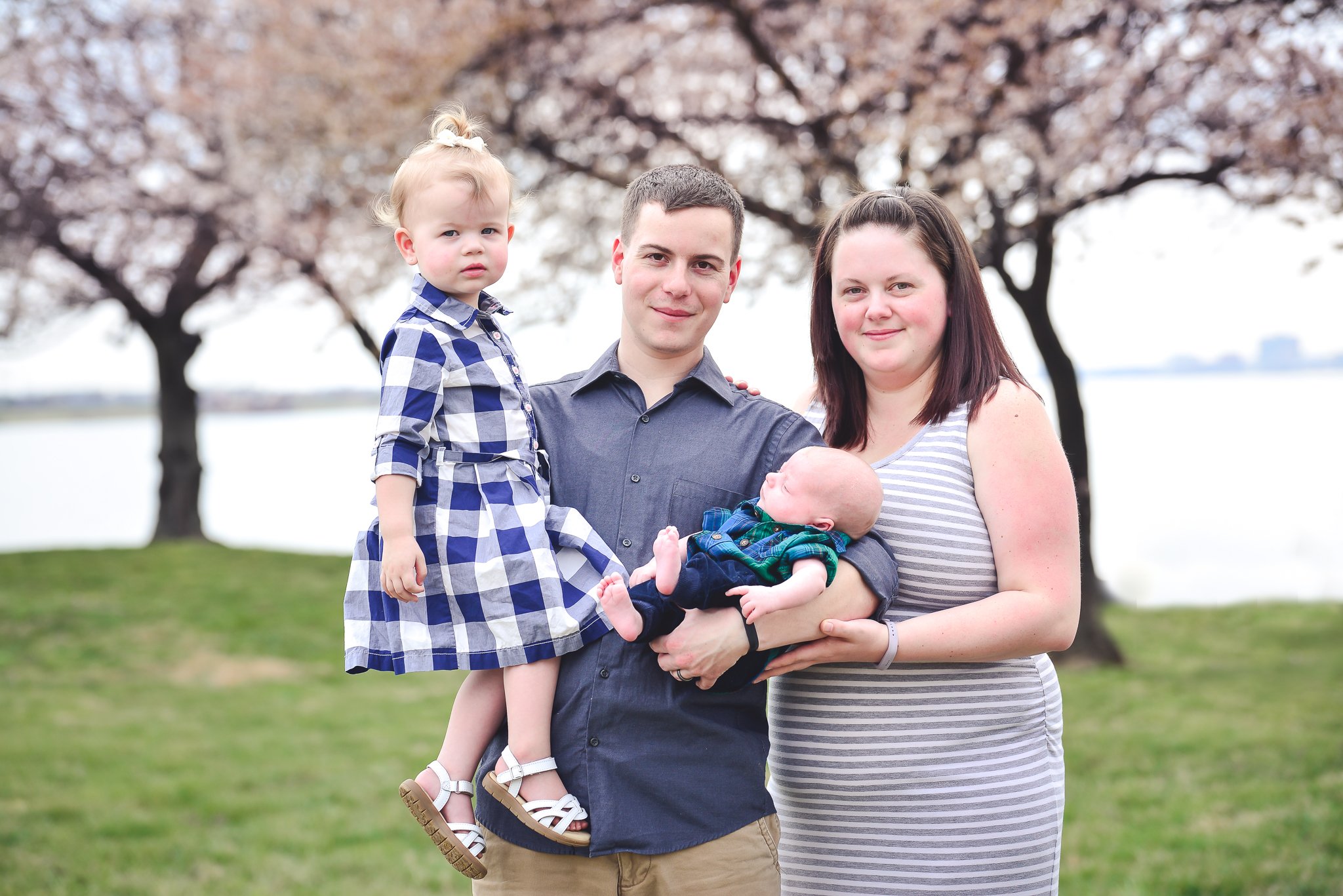 Cherry Blossom Family Photos D.C. by D'Corzo Photography