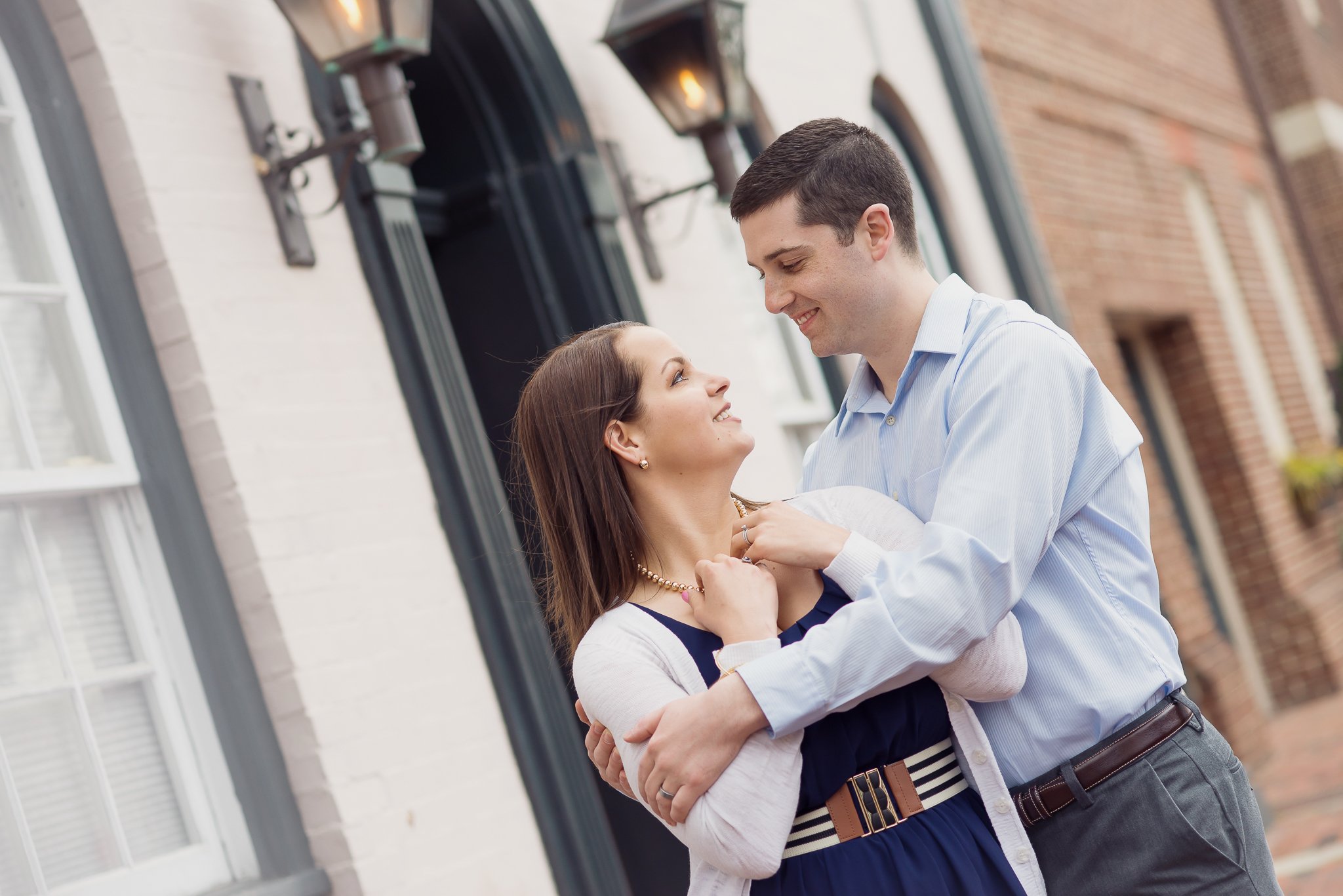 couple's session old town alexandria - D'Corzo Photography - DMV area