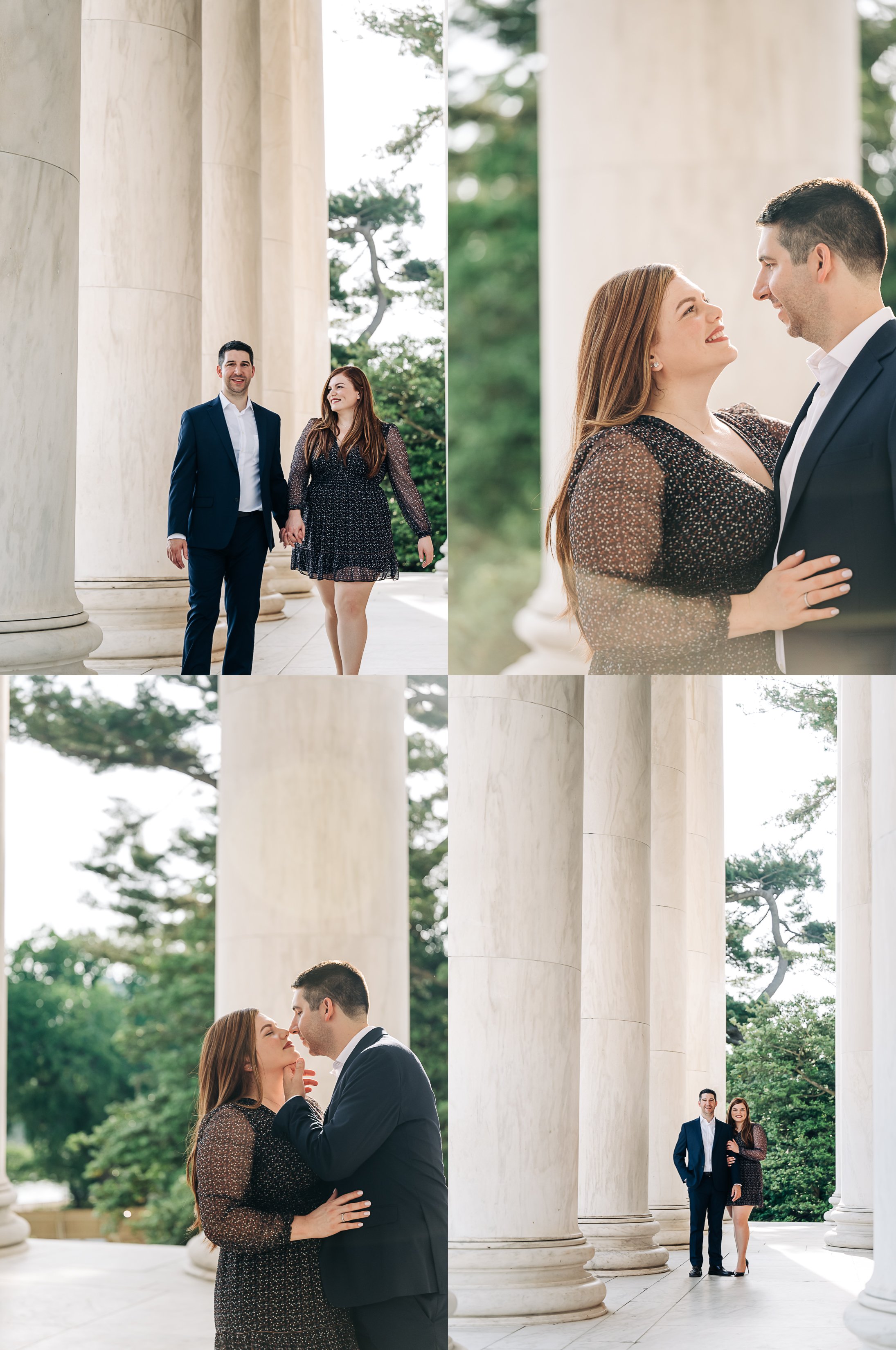  Jefferson memorial engagement photographer 