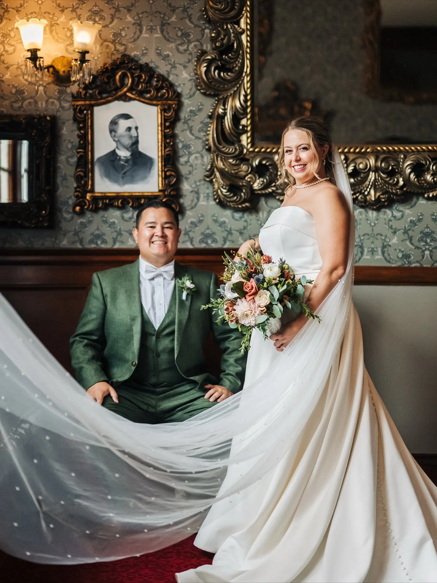 Here&rsquo;s to a lifetime of adventure, love and a ton of post cards! 🖤 ✈️ 

📍 Estes Park, Colorado 
Venue: The Stanley Hotel @thestanleyhotel 
Photography: @dcorzo_photography @__tata27 @justinbakerphotos t
Planning: @theperfecttouch_co
Beauty: @