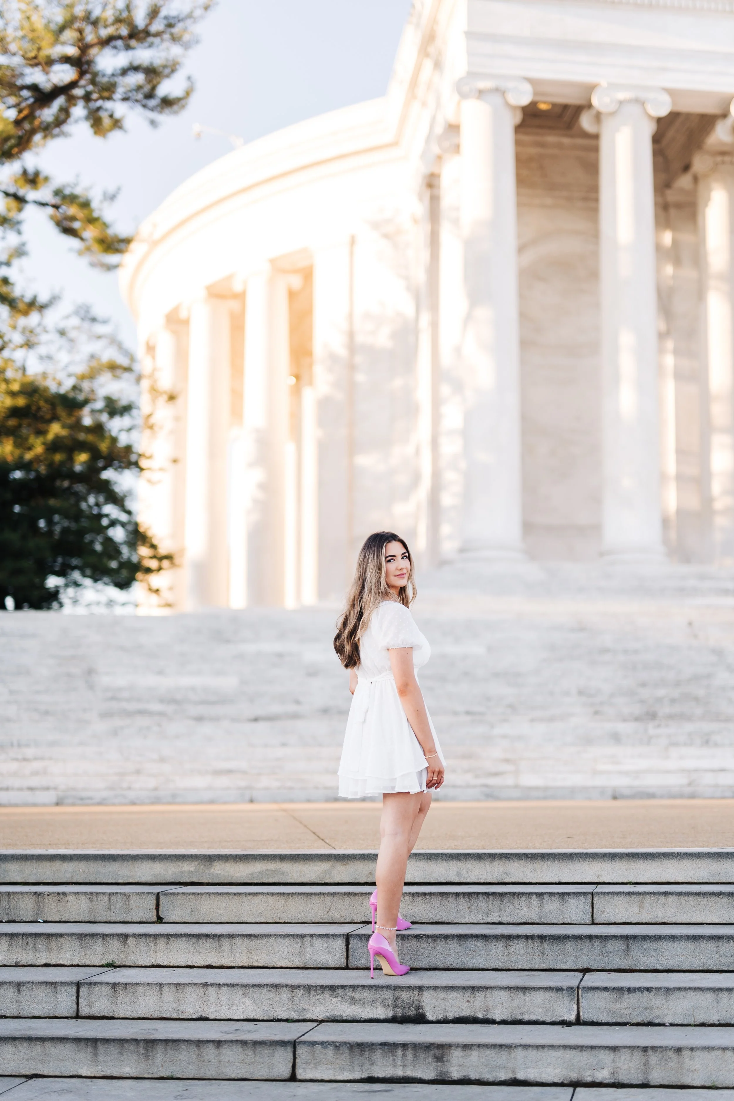 Washington DC Graduation Photos at the Basin in The Spring3.JPG