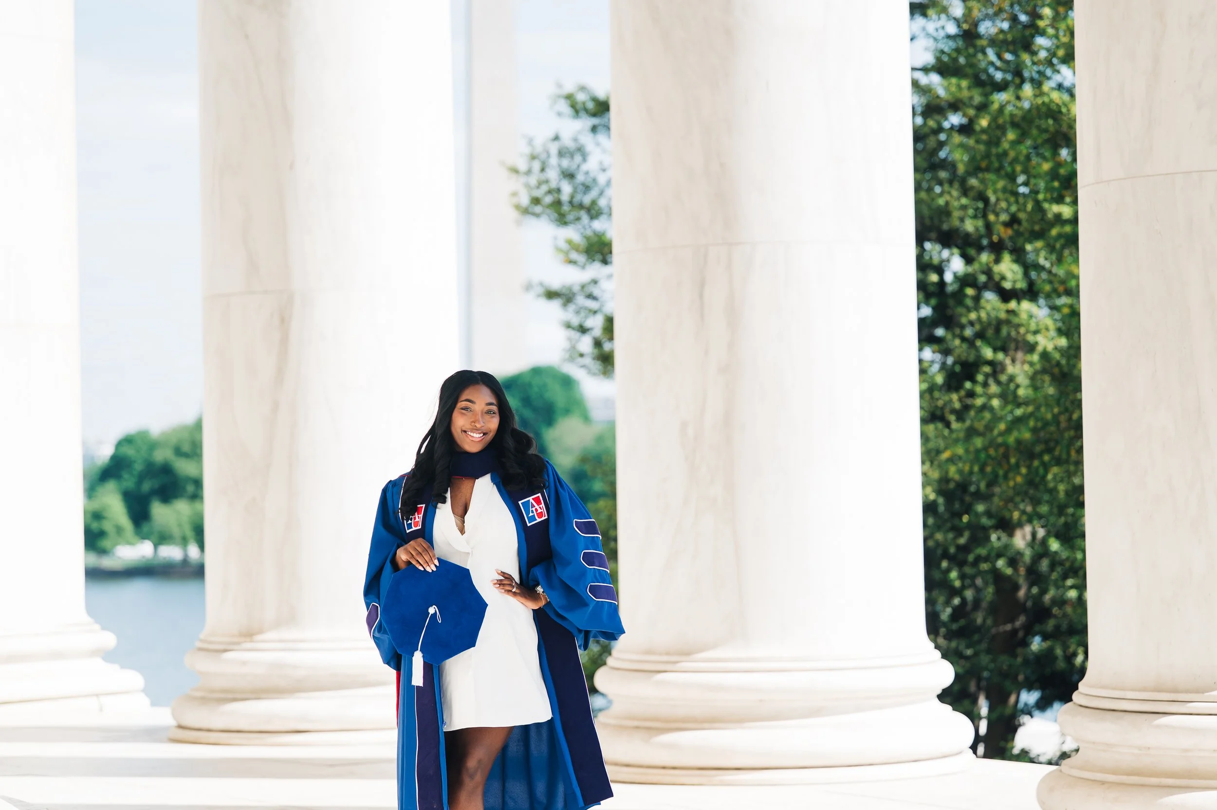 The Art of Getting Dressed for Graduation Photos | A Washington DC Grad Style Guide