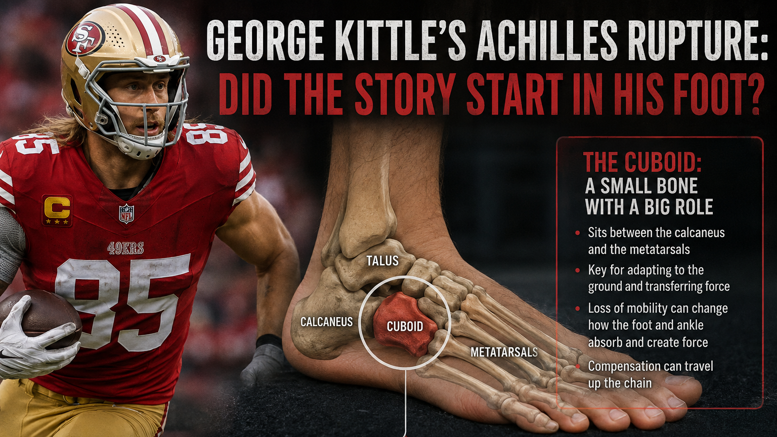 George Kittle’s Achilles Rupture: Did the Story Start Six Years Earlier?