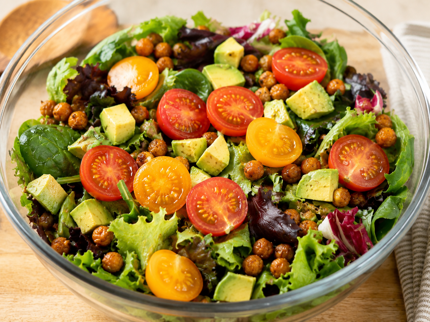 Mixed Green Salad &amp; Classic Vinaigrette 