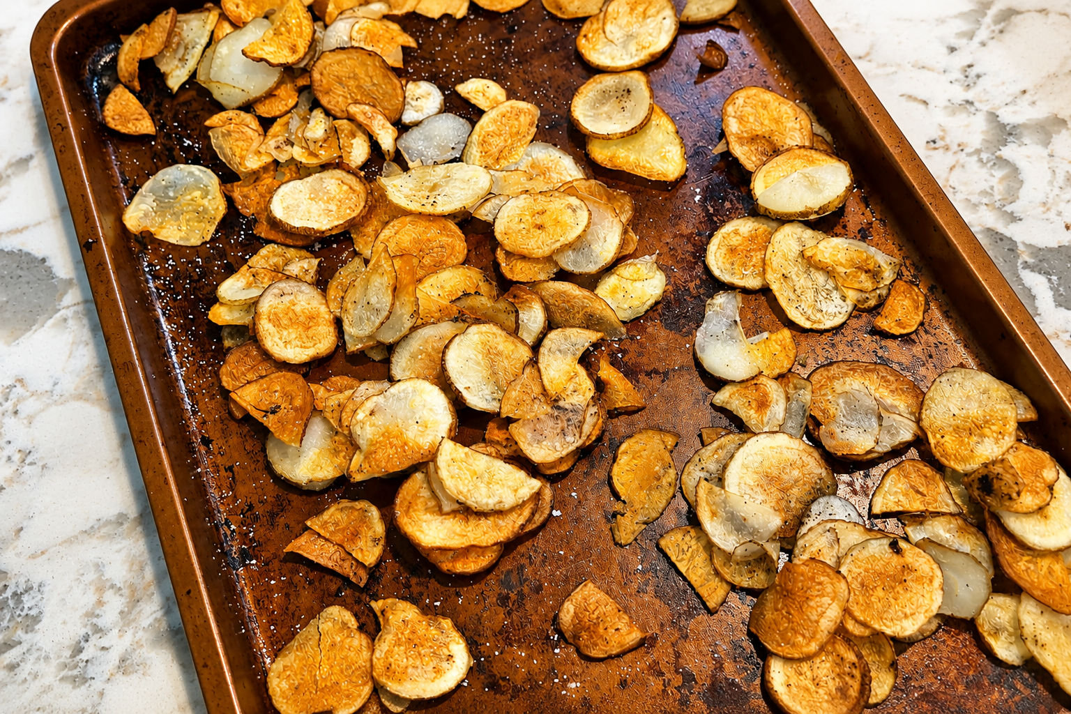 Seed-Oil Free Homemade Potato Chips 