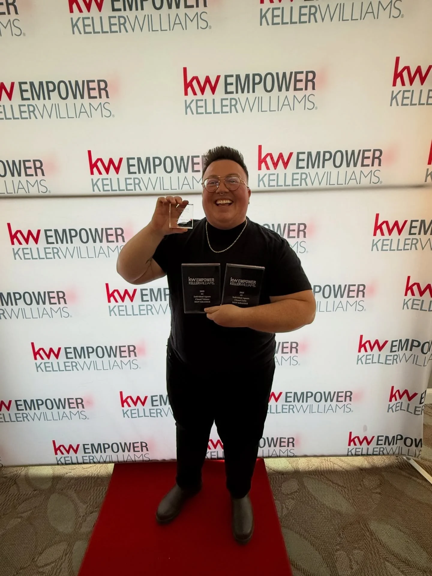 From not fitting the mold to refusing to blend in.

This year, I was honored at my office&rsquo;s annual awards ceremony:
✨ #3 in units sold
✨ #4 in volume sold
✨ Community Impact Award

I&rsquo;ve built my business by staying visible as a queer and 