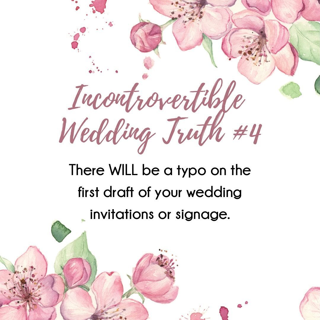 Around here, we&rsquo;ve seen it all! Our &lsquo;Wedding Truths&rsquo; series is designed to help you navigate some of the pitfalls you may experience in your wedding planning. 

Need more help? We&rsquo;re here for you! Hire us for Coordination, Pla