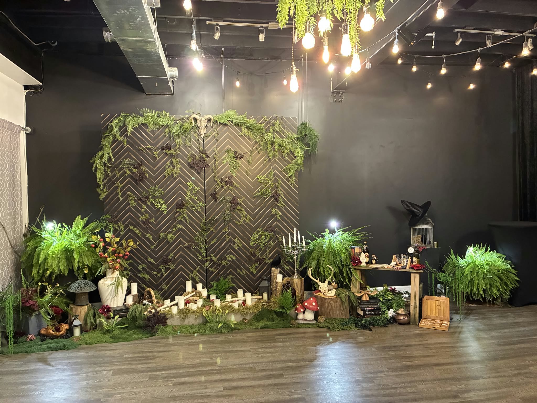 Candlelight, Moss, and Creeping Vines: 7 Ways to Use The Studio After Dark